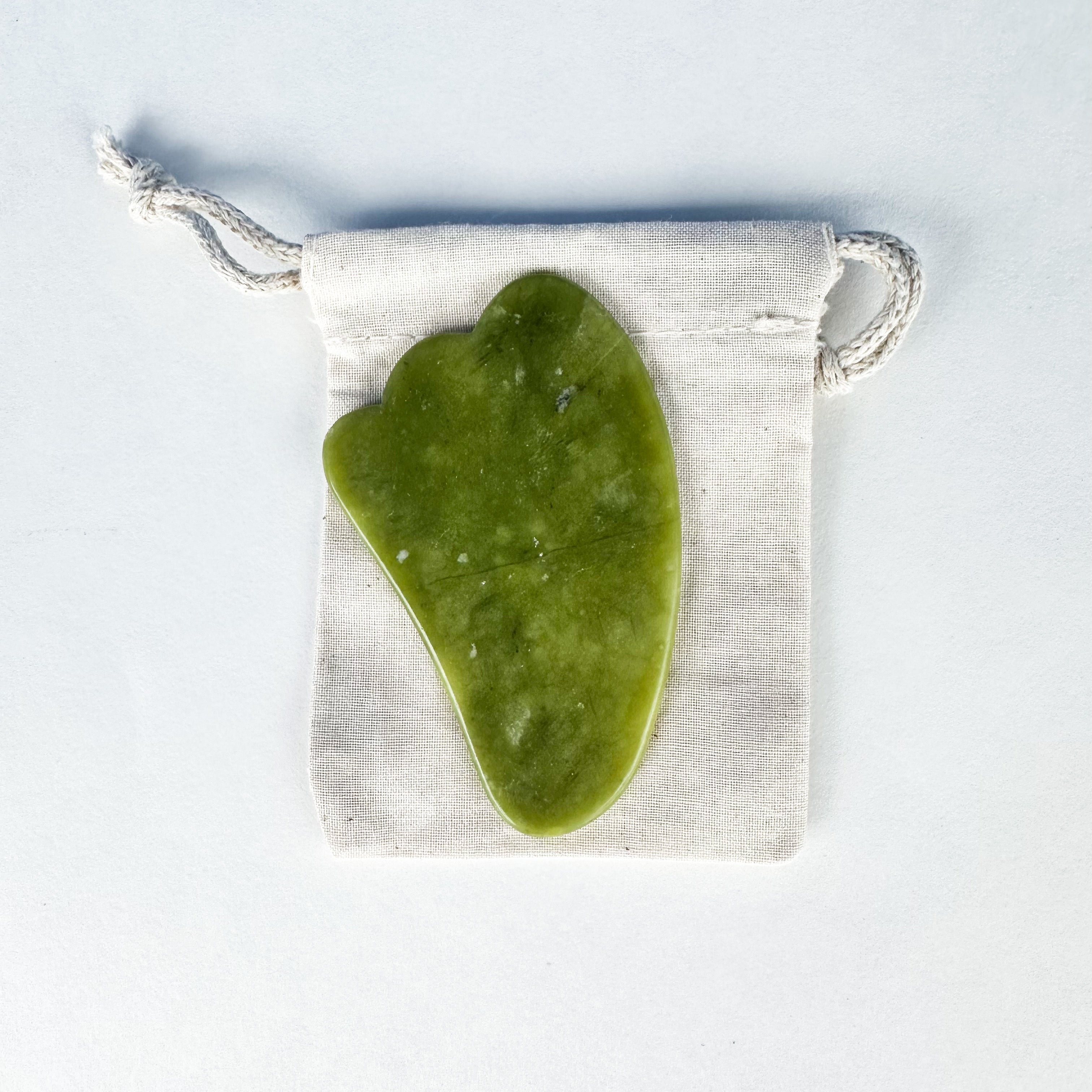 Facial and Body Gua Sha Stones - Organic Natural Wood Design