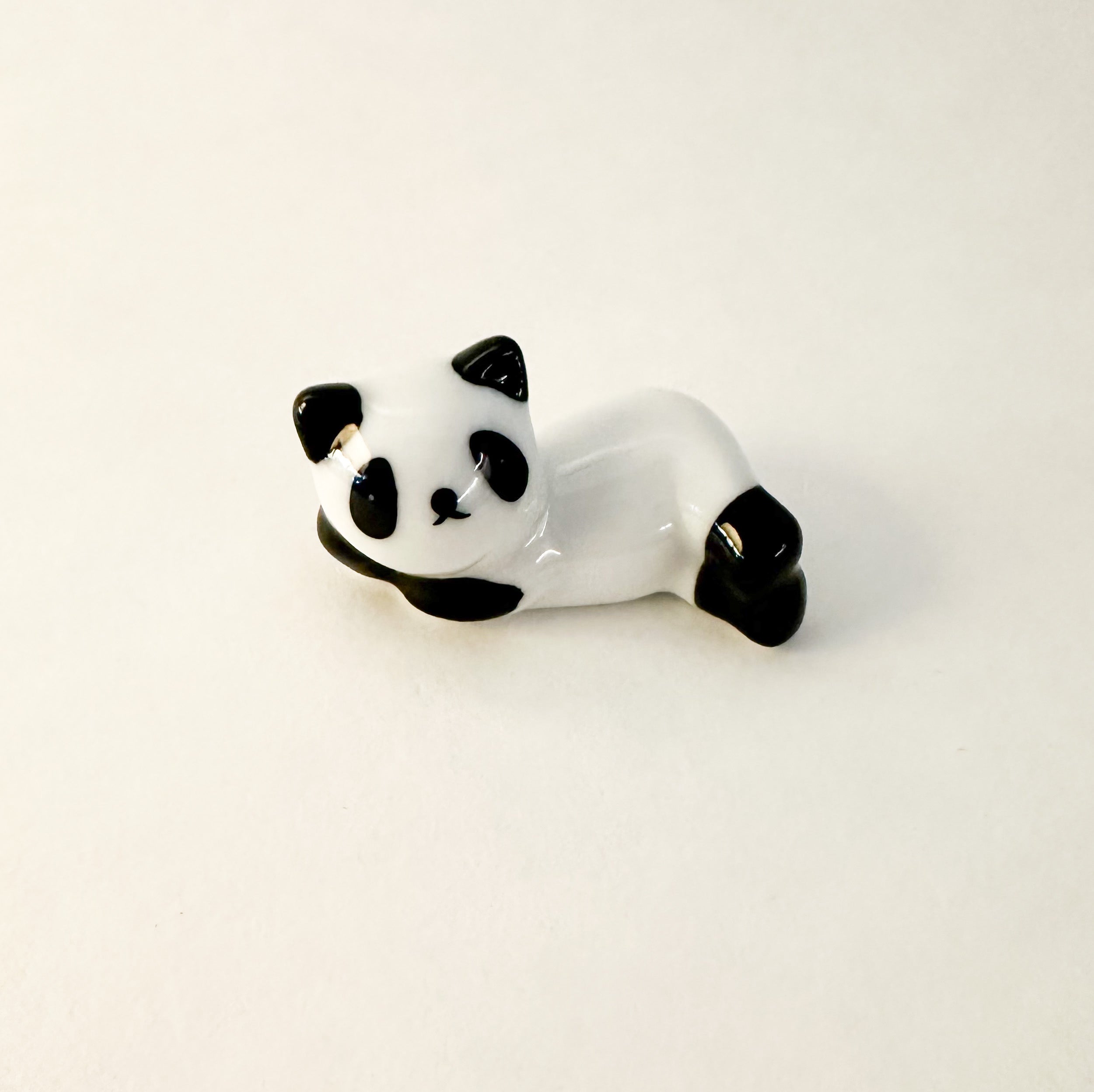 Professional Natural Wood Handcrafted Ceramic Panda Chopstick Rests - Modern ...