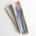 Professional Natural Wood Wheat Straw Cutlery Set - Modern Eco-Design