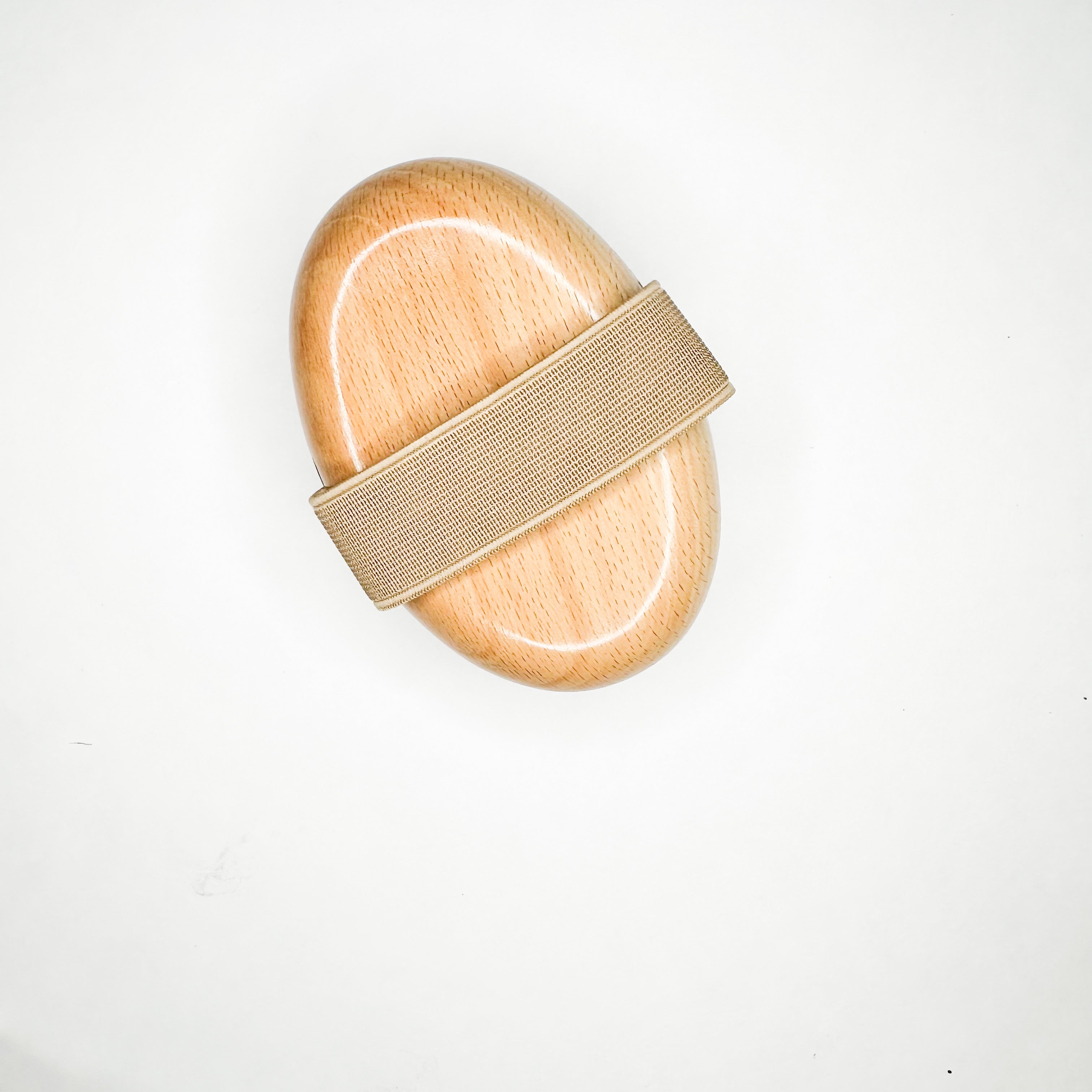Handcrafted Natural Wood and Beech Scalp Massager - Modern Eco-Design