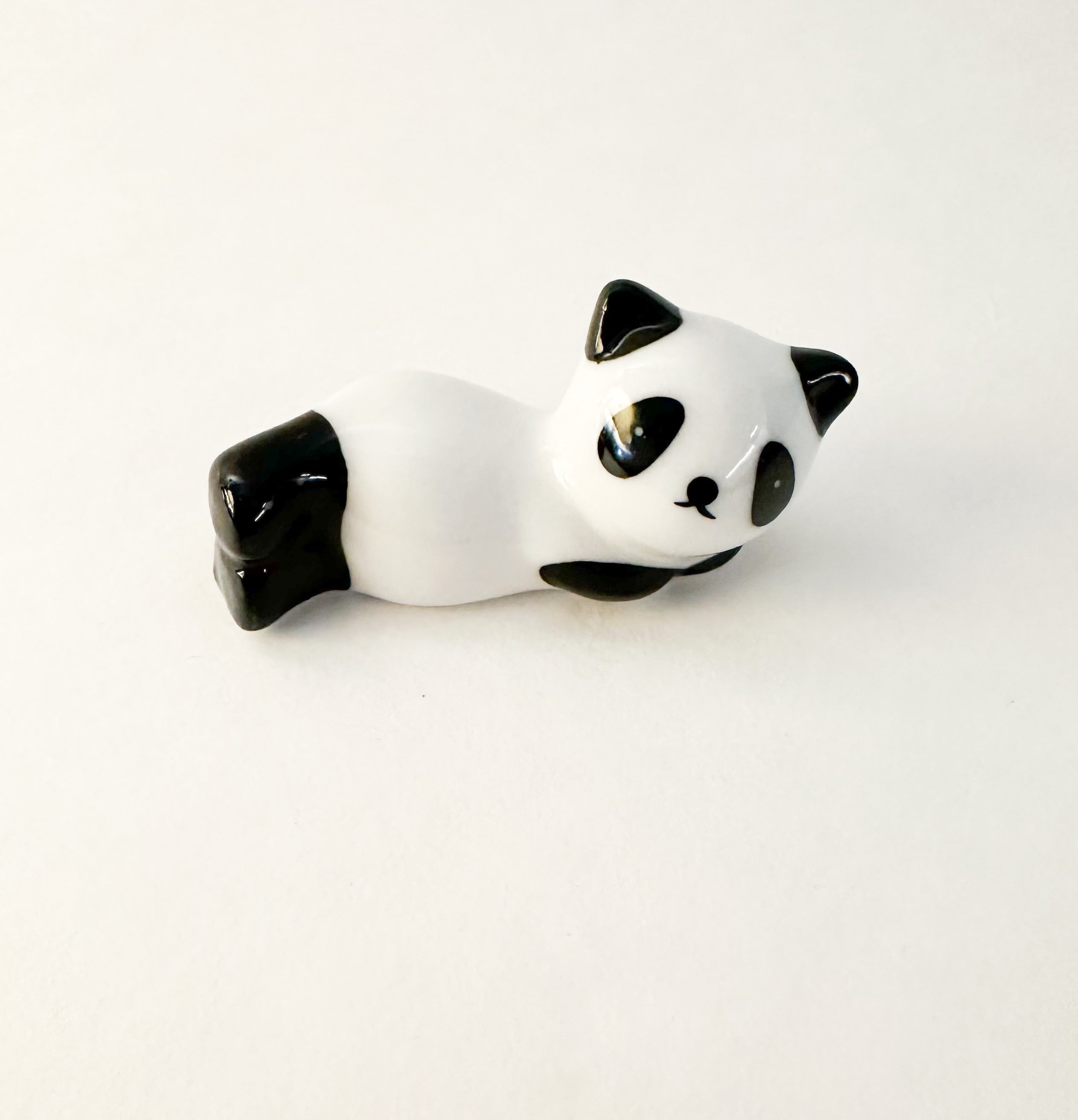Professional Natural Wood Handcrafted Ceramic Panda Chopstick Rests - Modern ...