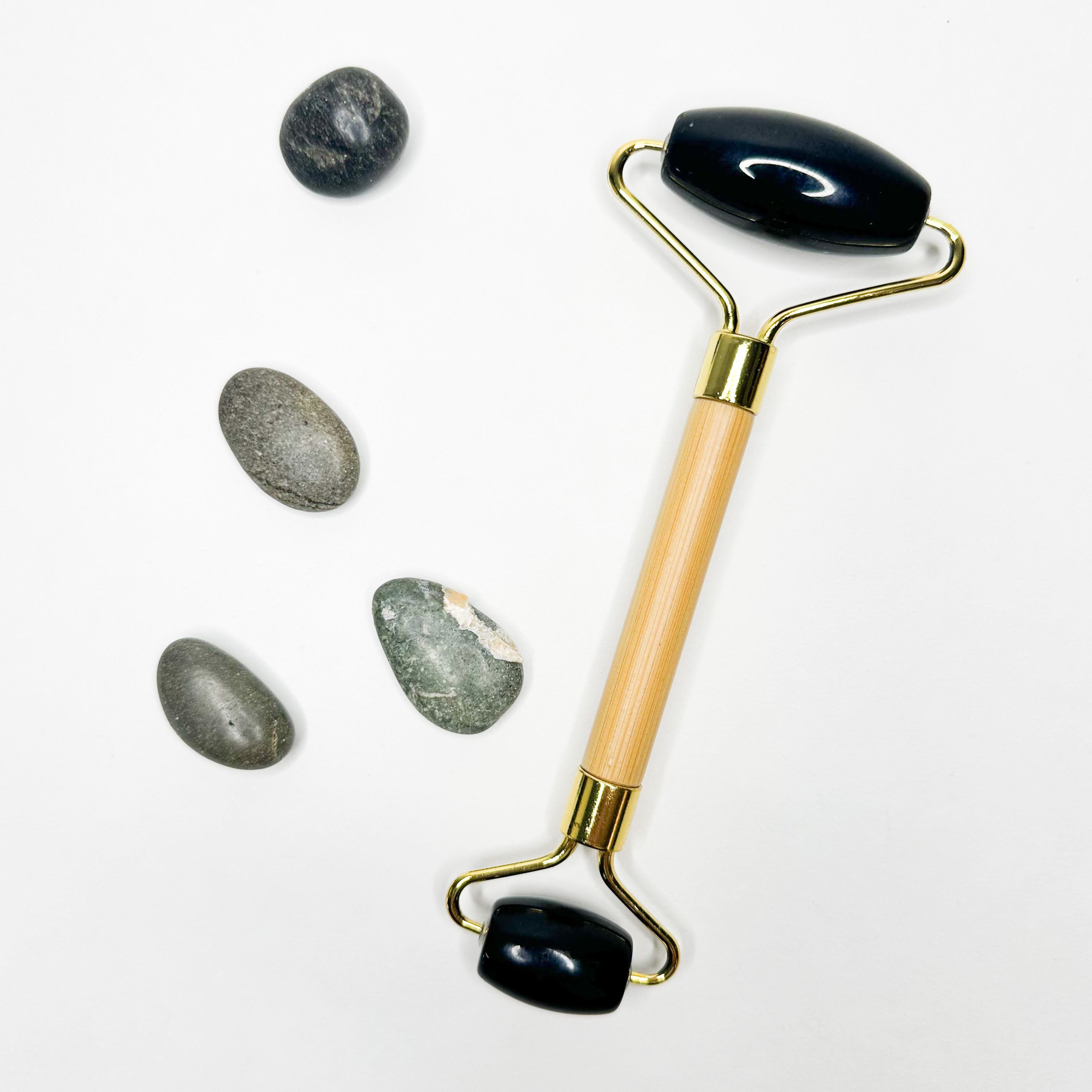 Facial Rollers - Handcrafted Natural Wood Design