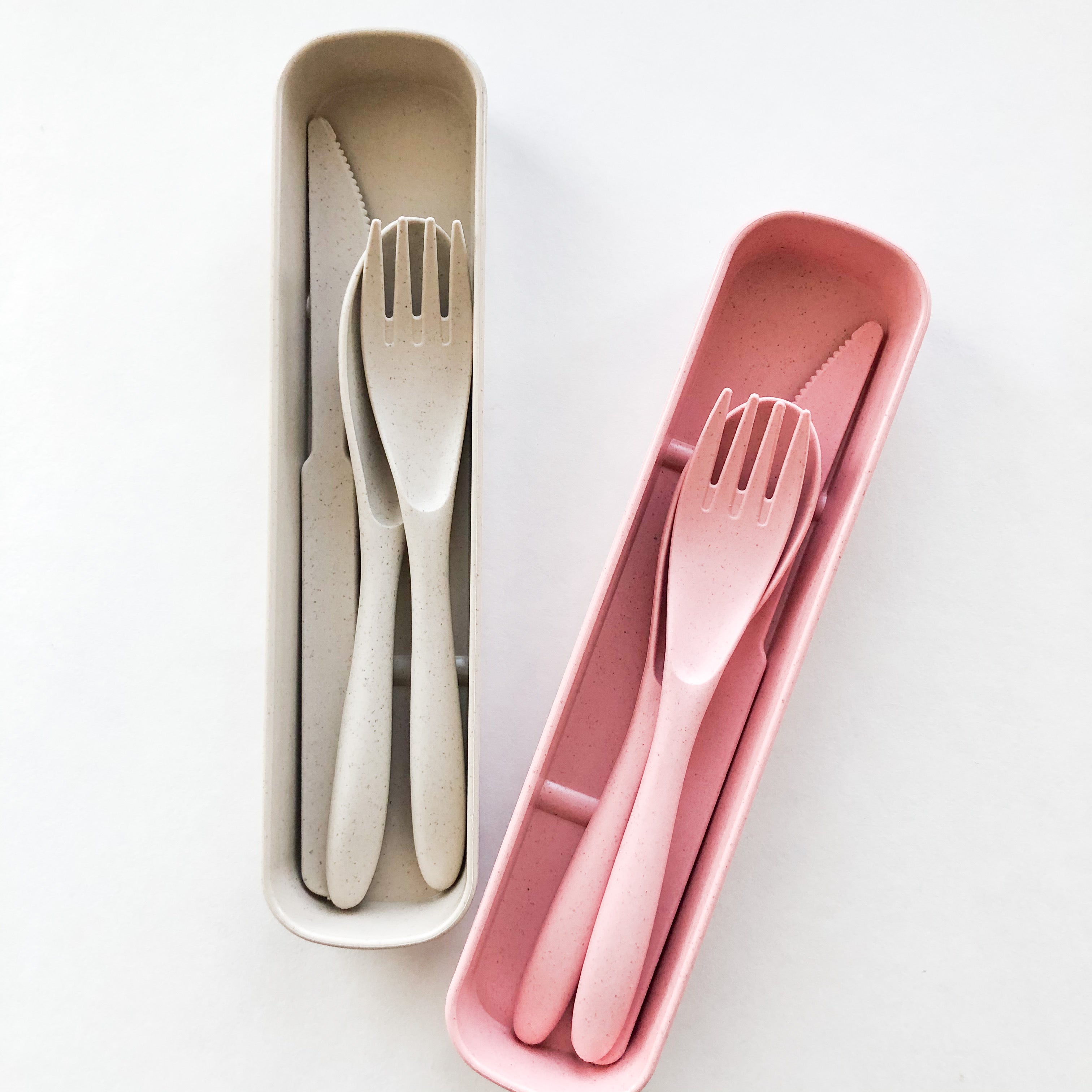 Organic Natural Wood Biodegradable Wheat Straw Cutlery Set | Eco-Friendly Choice