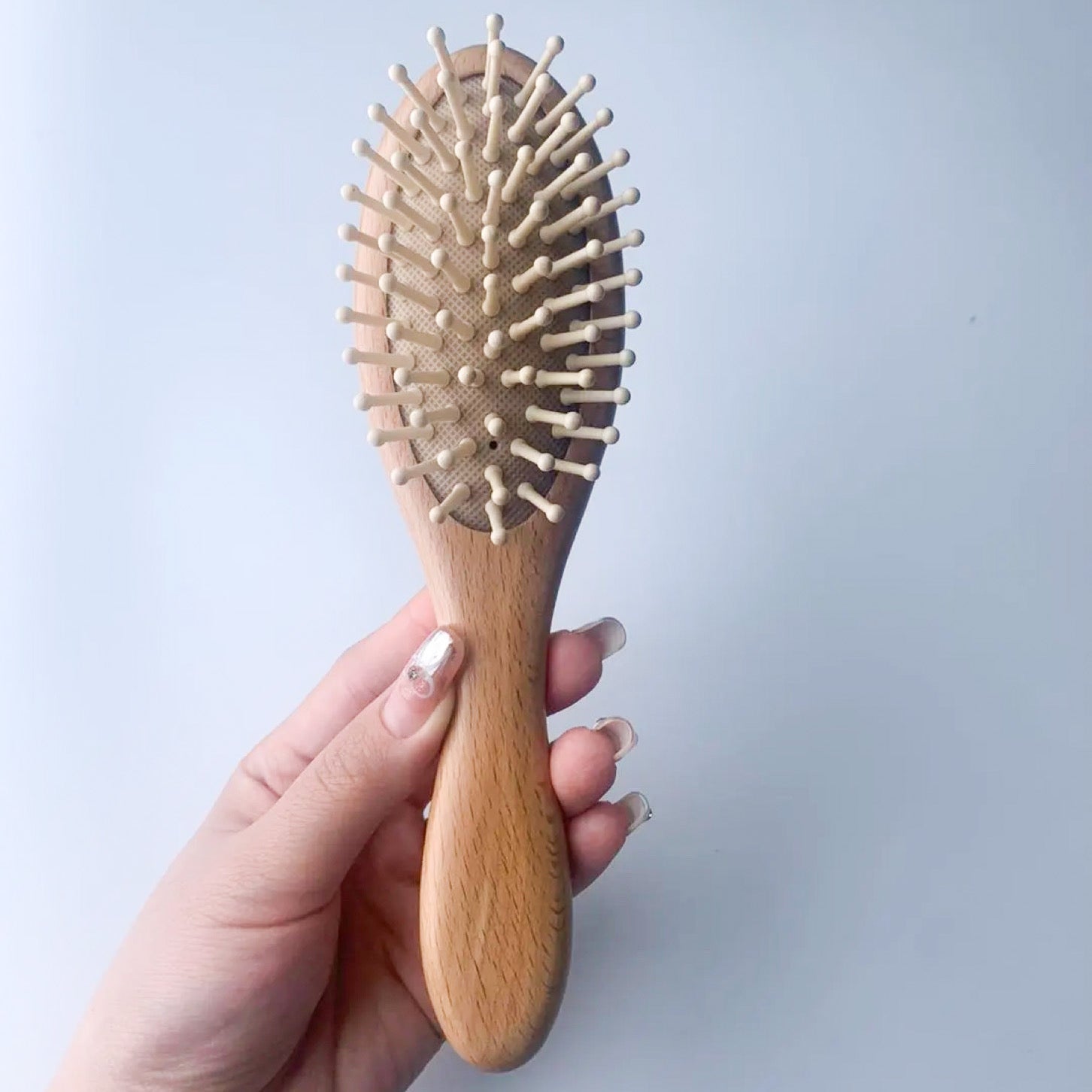 Premium Natural Wood Eco-Friendly Baby Brush with Soft Lotus ... - Modern Eco...