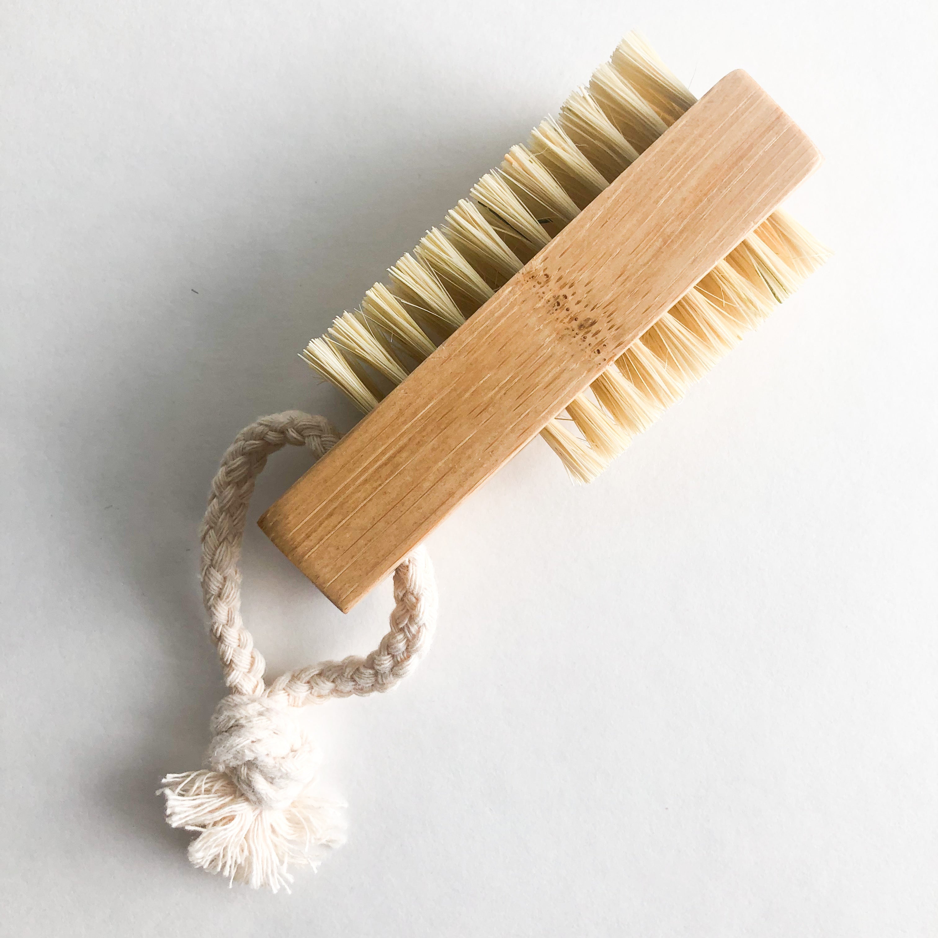 Eco-Friendly Natural Wood Double Sided Sisal Nail Brush- Nail Brush - Modern ...