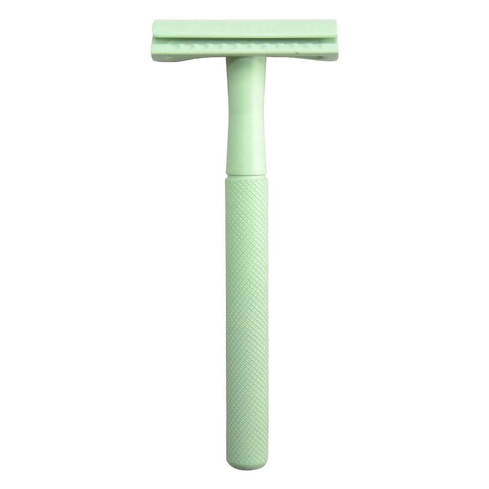 Eco-Friendly Natural Wood Safety Razor - Modern Eco-Design