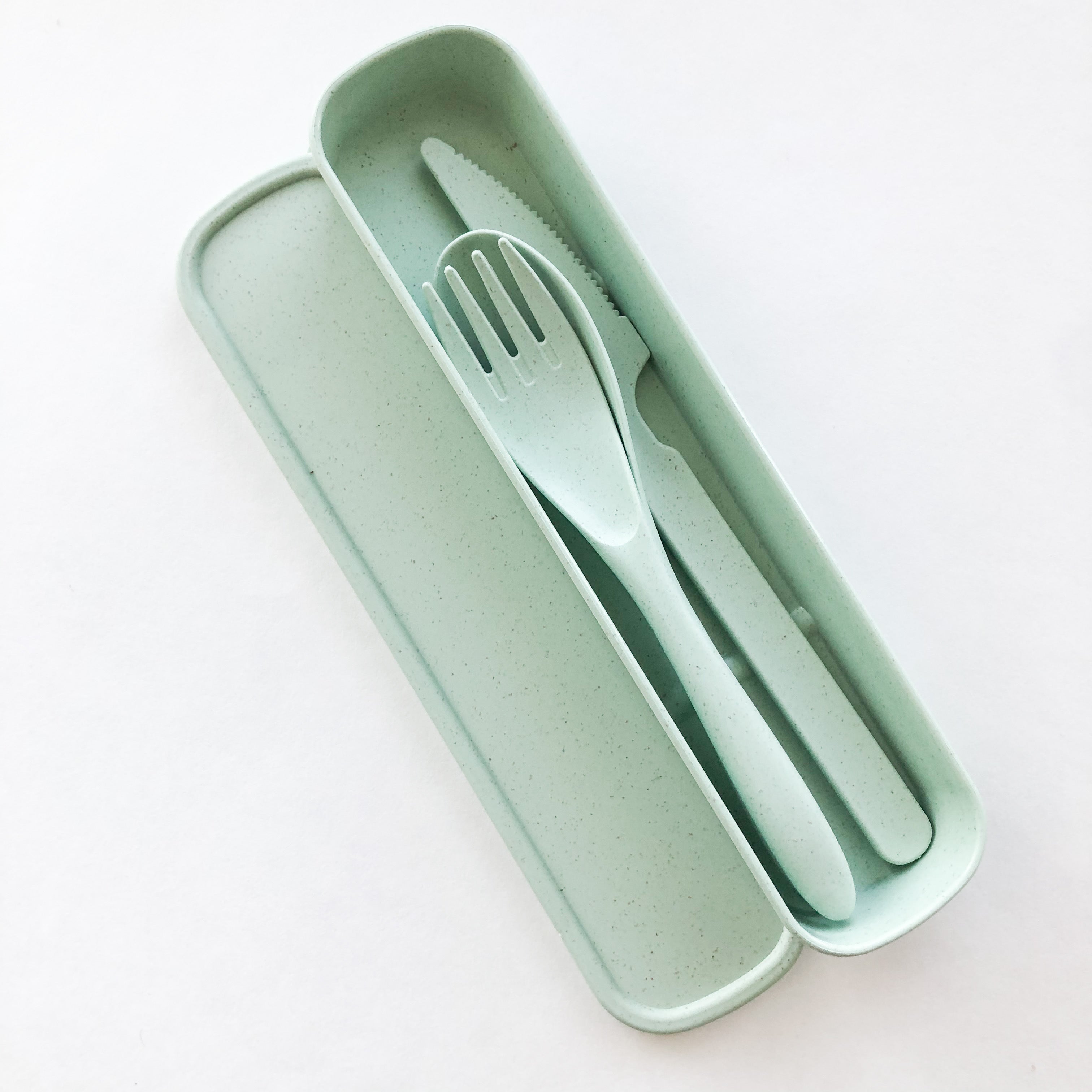 Organic Natural Wood Biodegradable Wheat Straw Cutlery Set | Eco-Friendly Choice