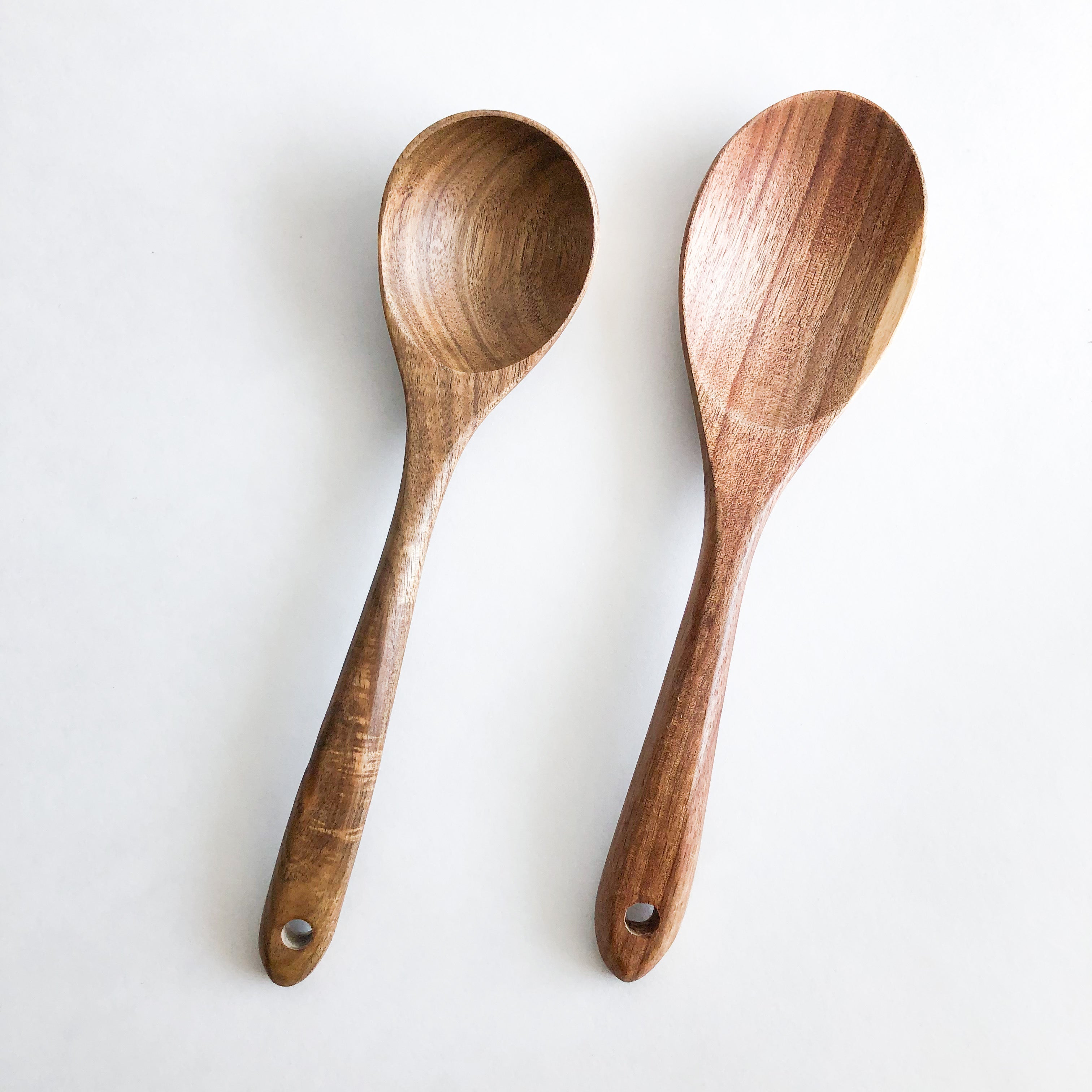 Acacia Kitchen Utensil Set - Eco-Friendly Natural Wood Design