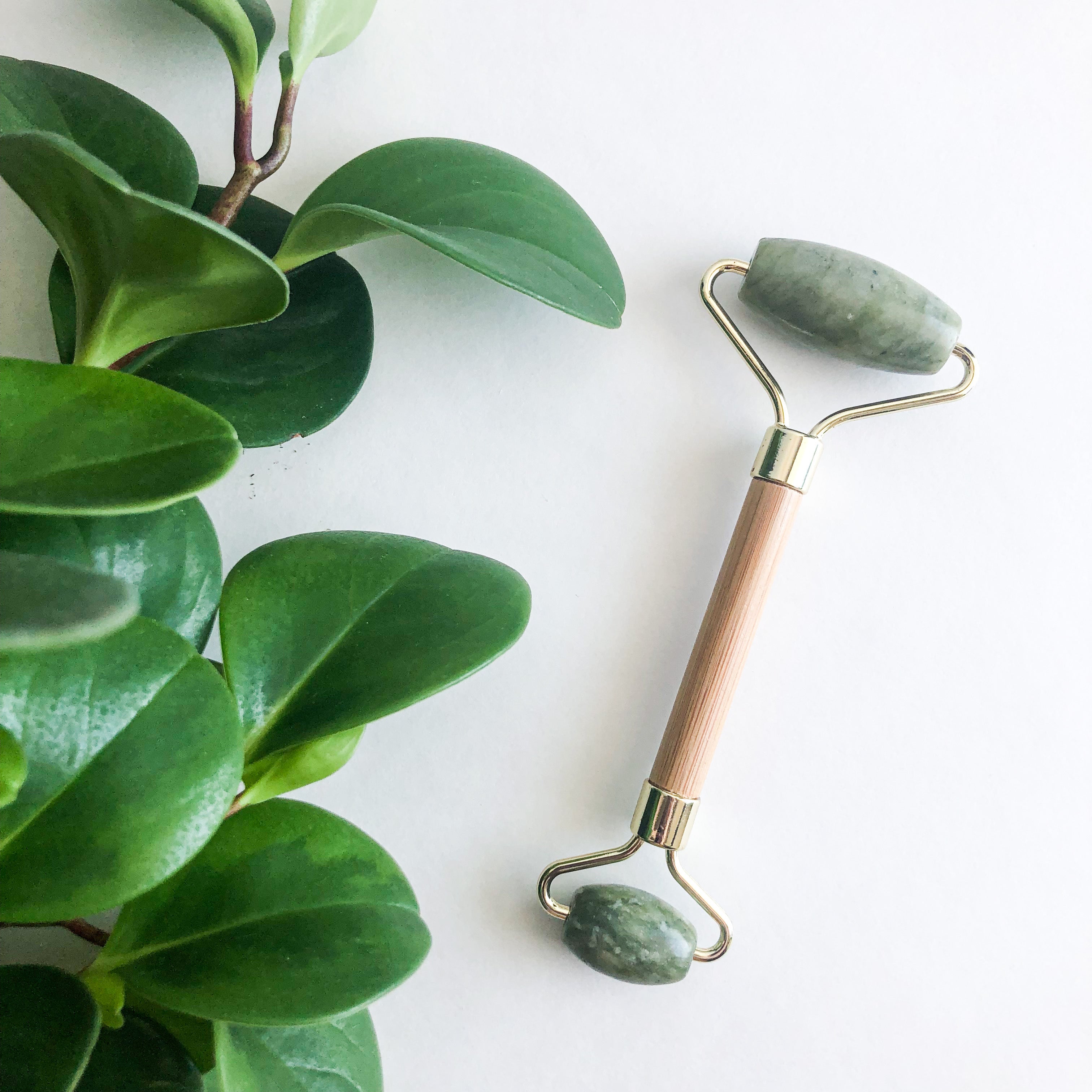 Facial Rollers - Handcrafted Natural Wood Design