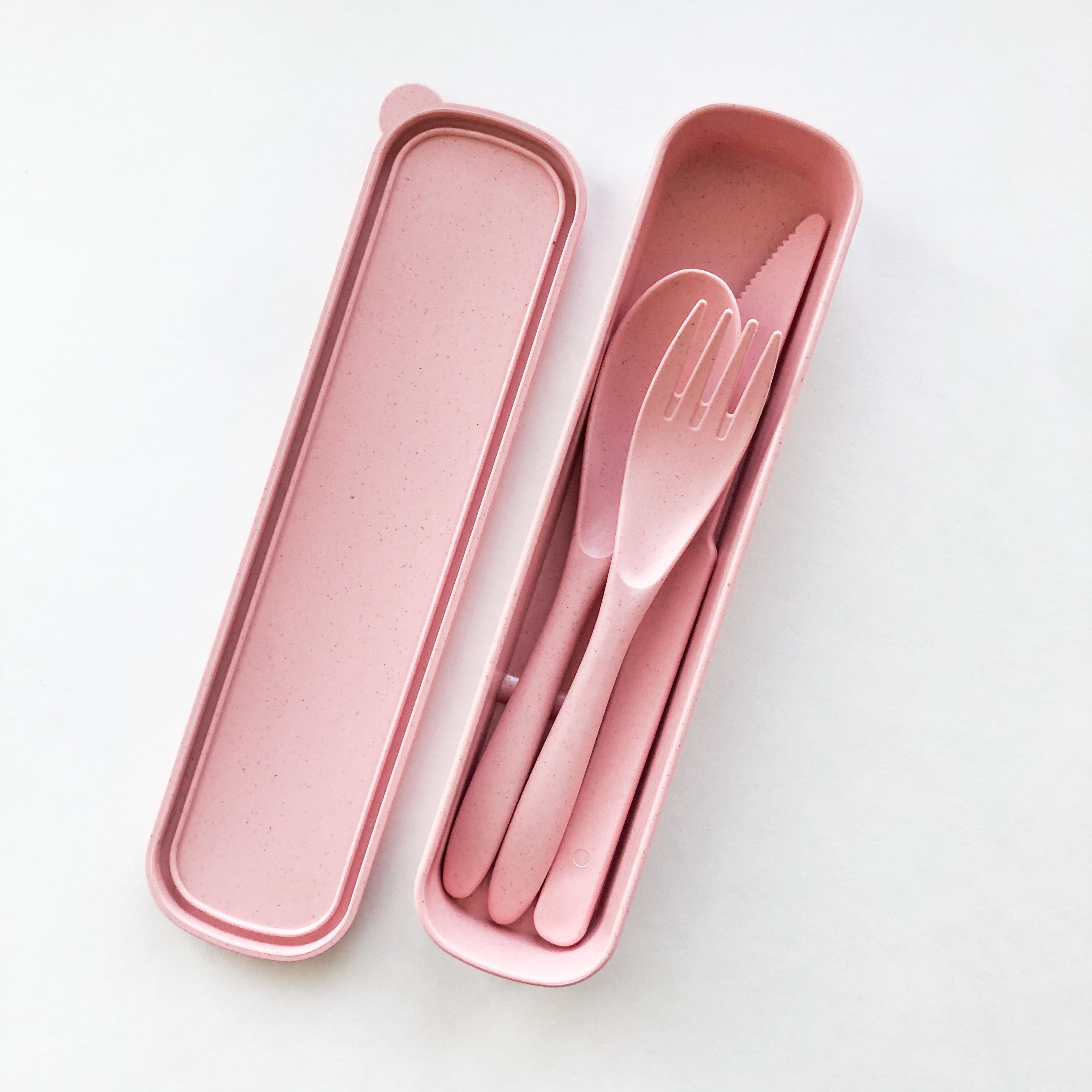 Organic Natural Wood Biodegradable Wheat Straw Cutlery Set | Eco-Friendly Choice