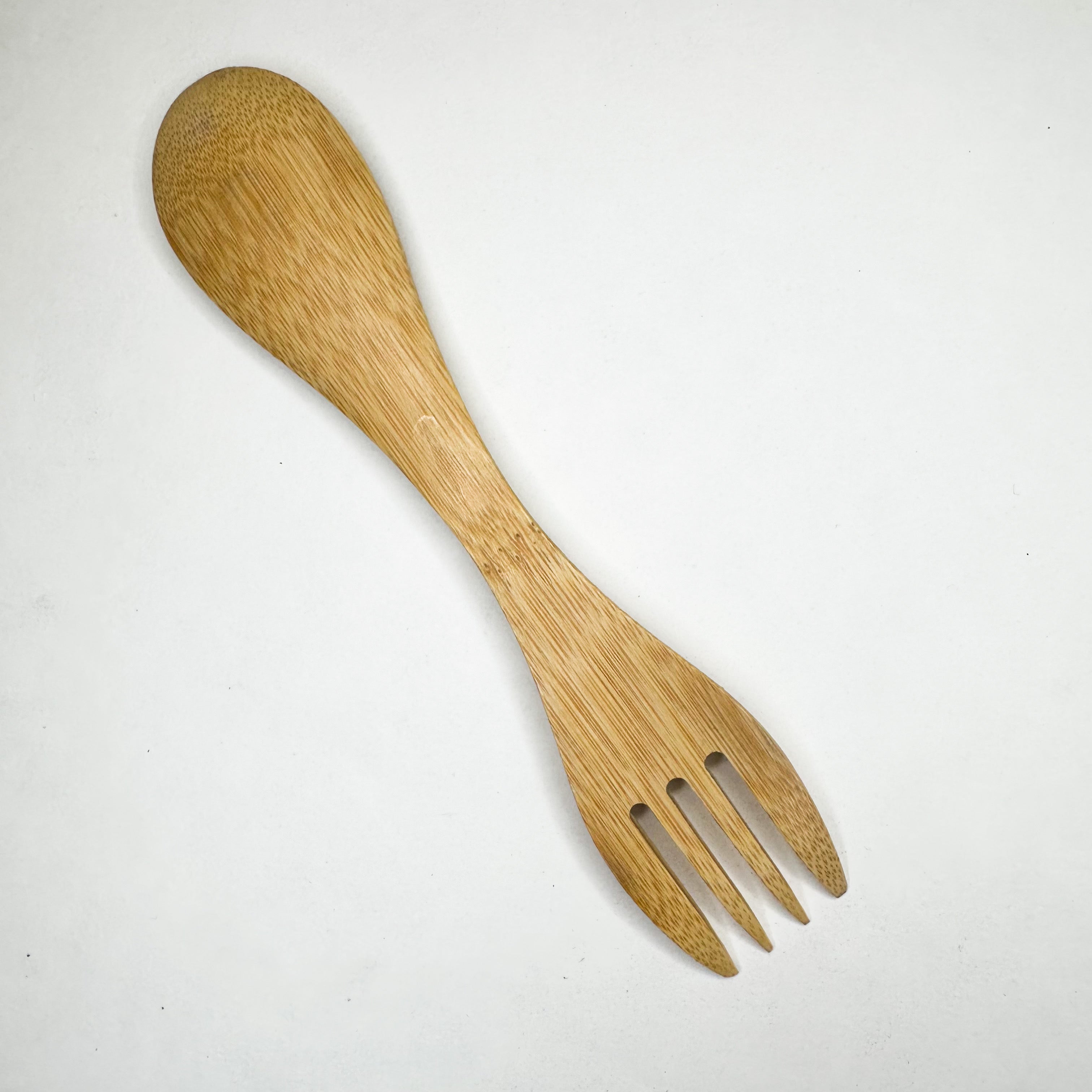 Premium Natural Wood Spork – Perfect for Travel and Dining Out - Modern Eco-D...