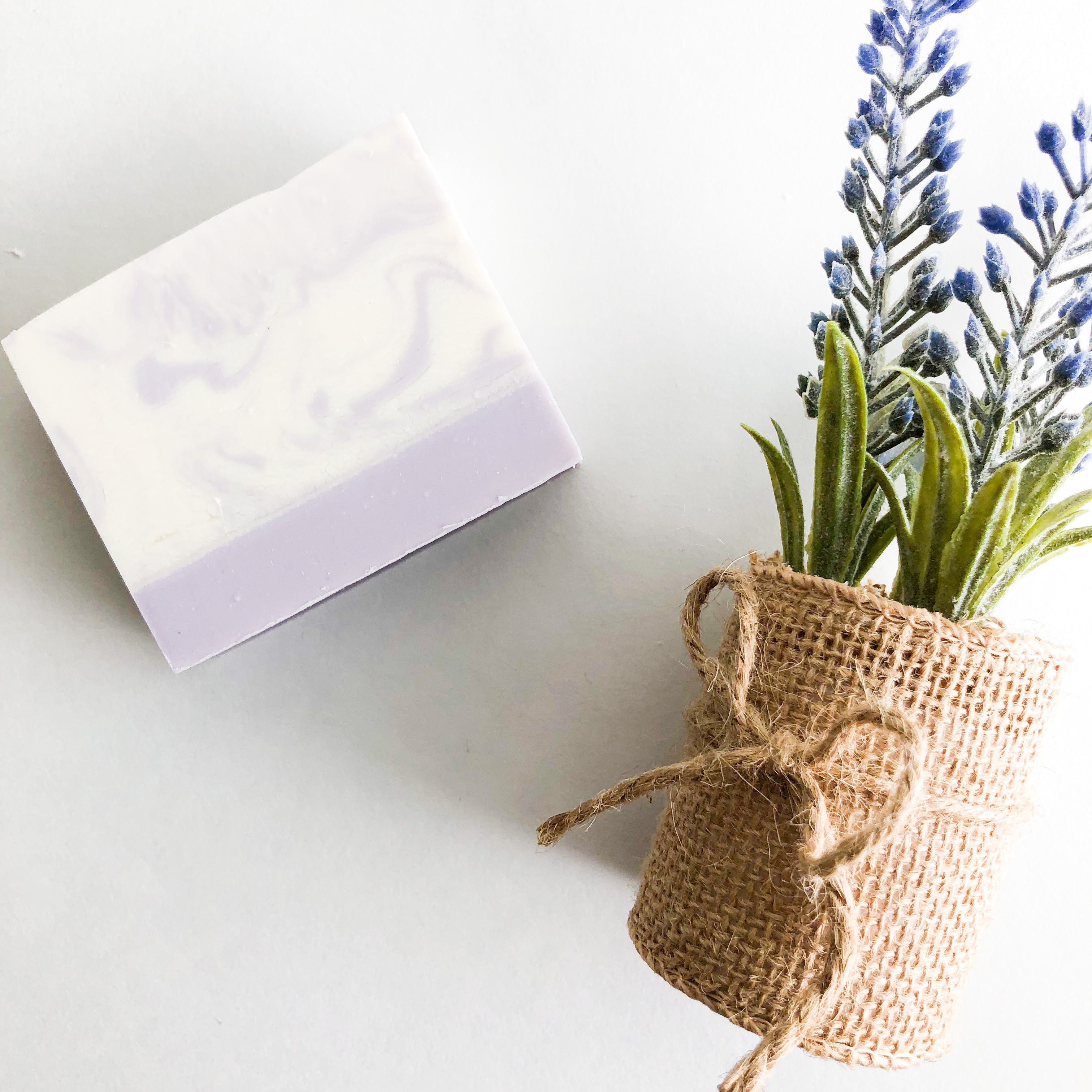 Handmade Vegan Bar Soap - Eco-Friendly Natural Wood Design