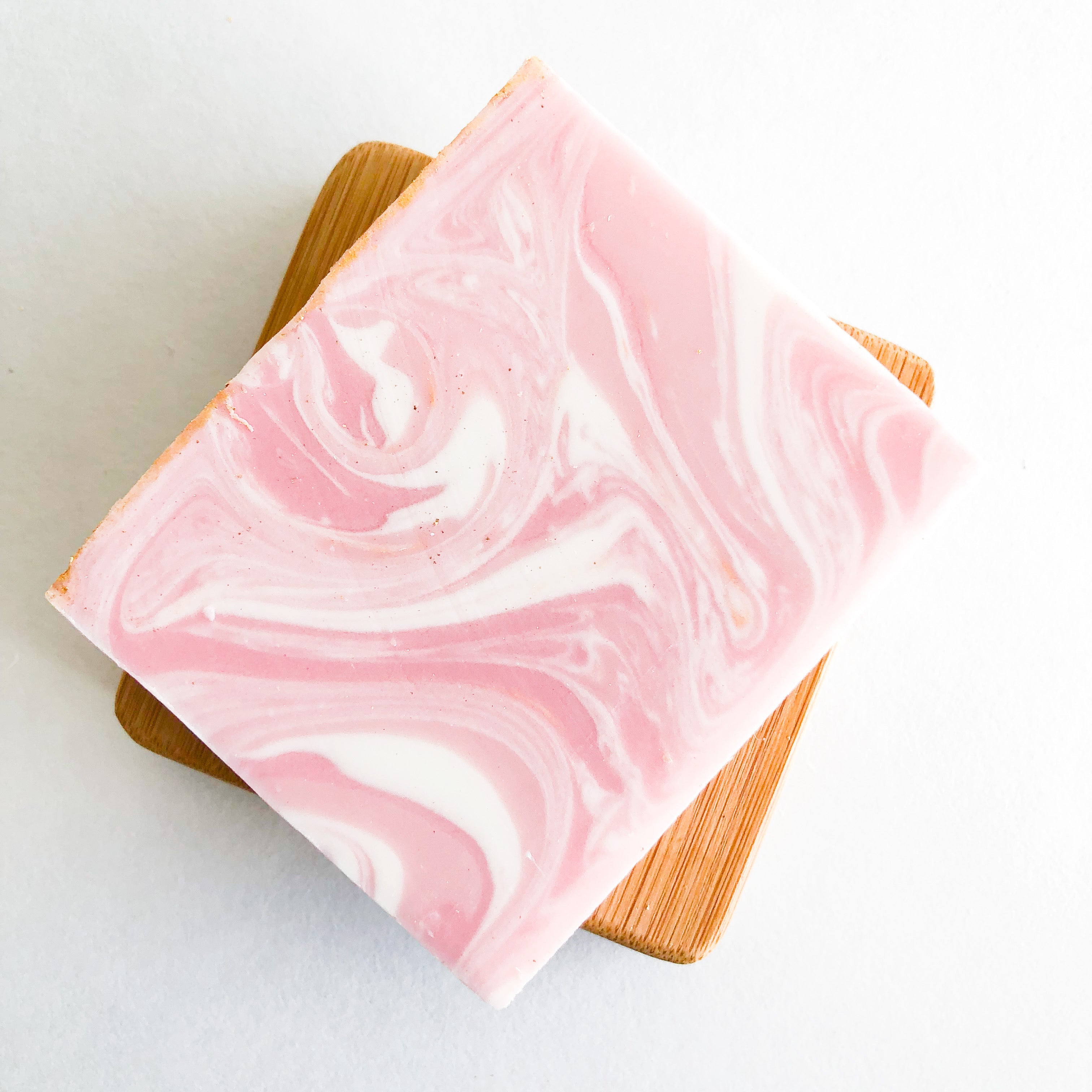 Handmade Vegan Bar Soap - Eco-Friendly Natural Wood Design