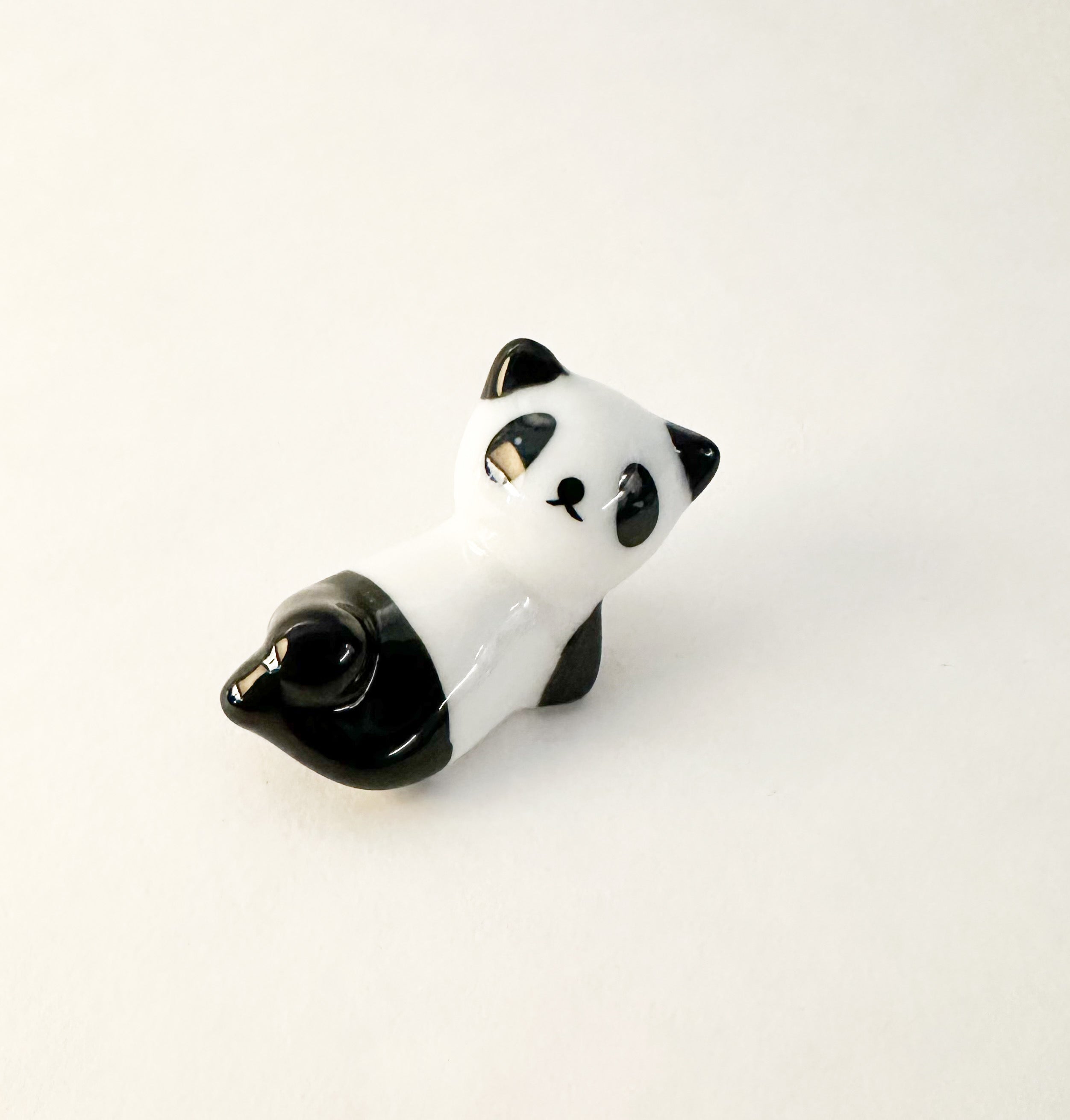 Professional Natural Wood Handcrafted Ceramic Panda Chopstick Rests - Modern ...