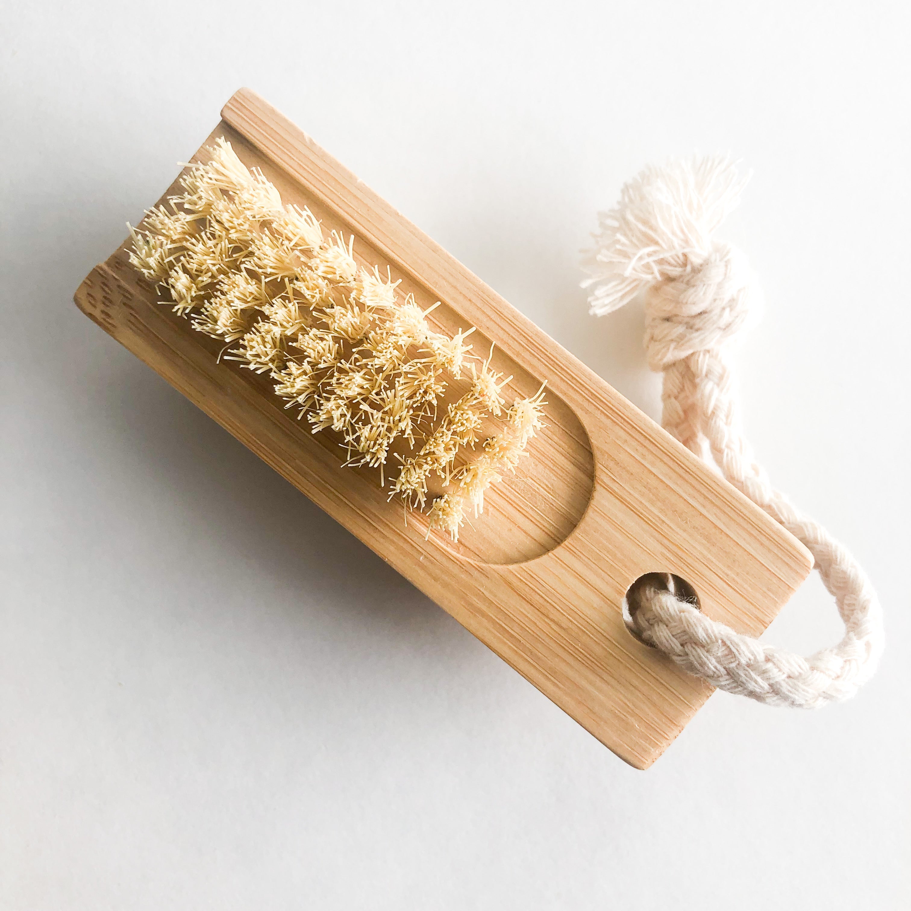 Eco-Friendly Natural Wood Double Sided Sisal Nail Brush- Nail Brush - Modern ...
