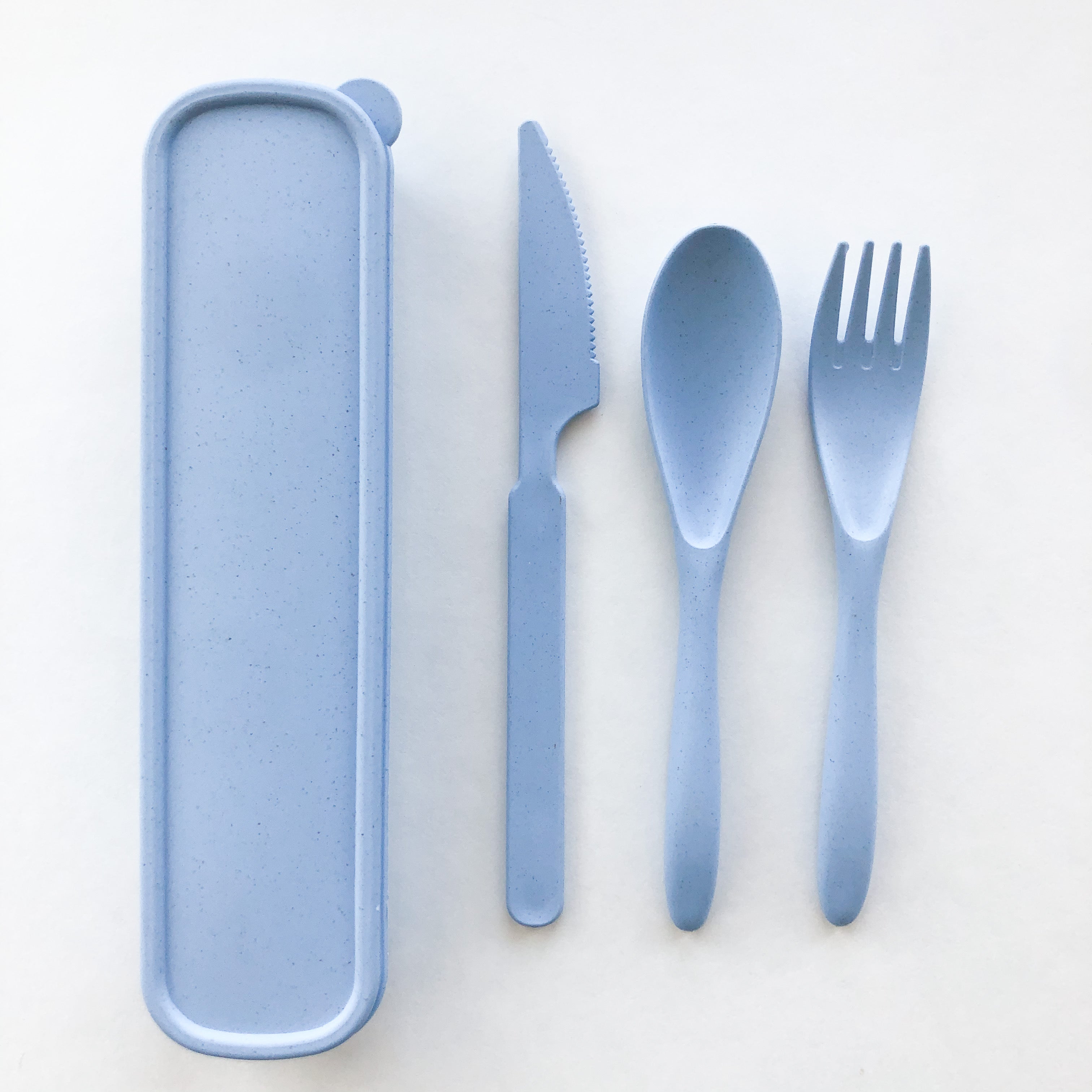 Organic Natural Wood Biodegradable Wheat Straw Cutlery Set | Eco-Friendly Choice