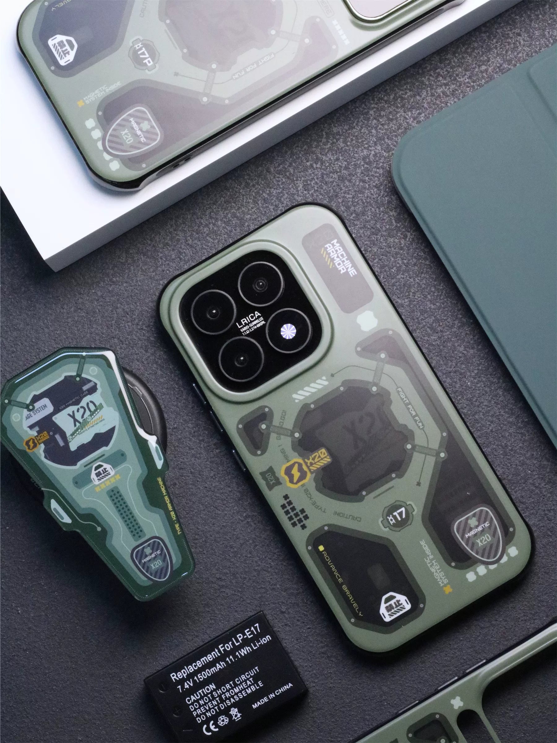 ohdel Original | X20 Nexus Forest Green - MagSafe Armor Case for Xiaomi
