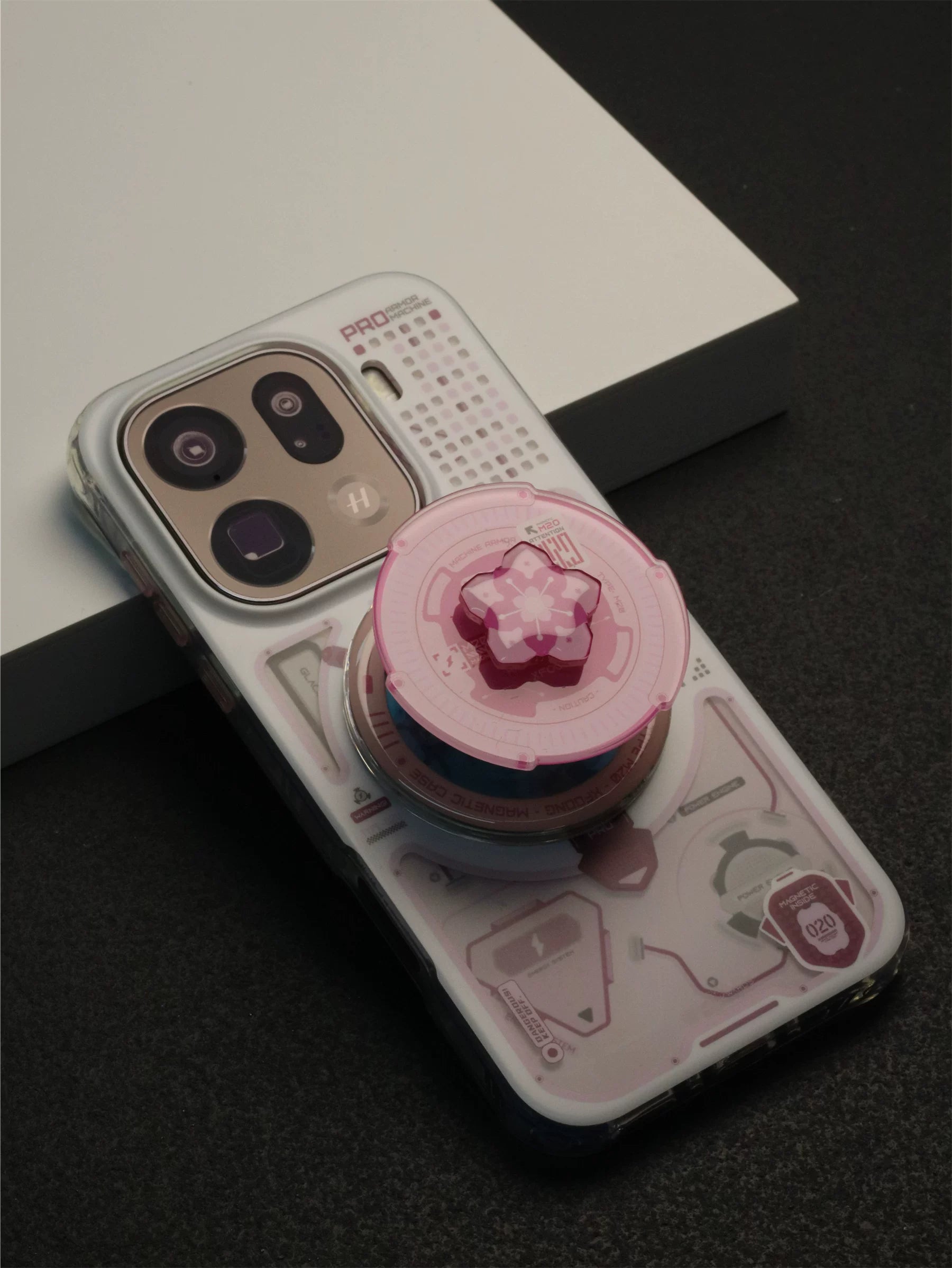 ohdel Original | O20 Orbital Sakura Edition - MagSafe Armor Case for OPPO