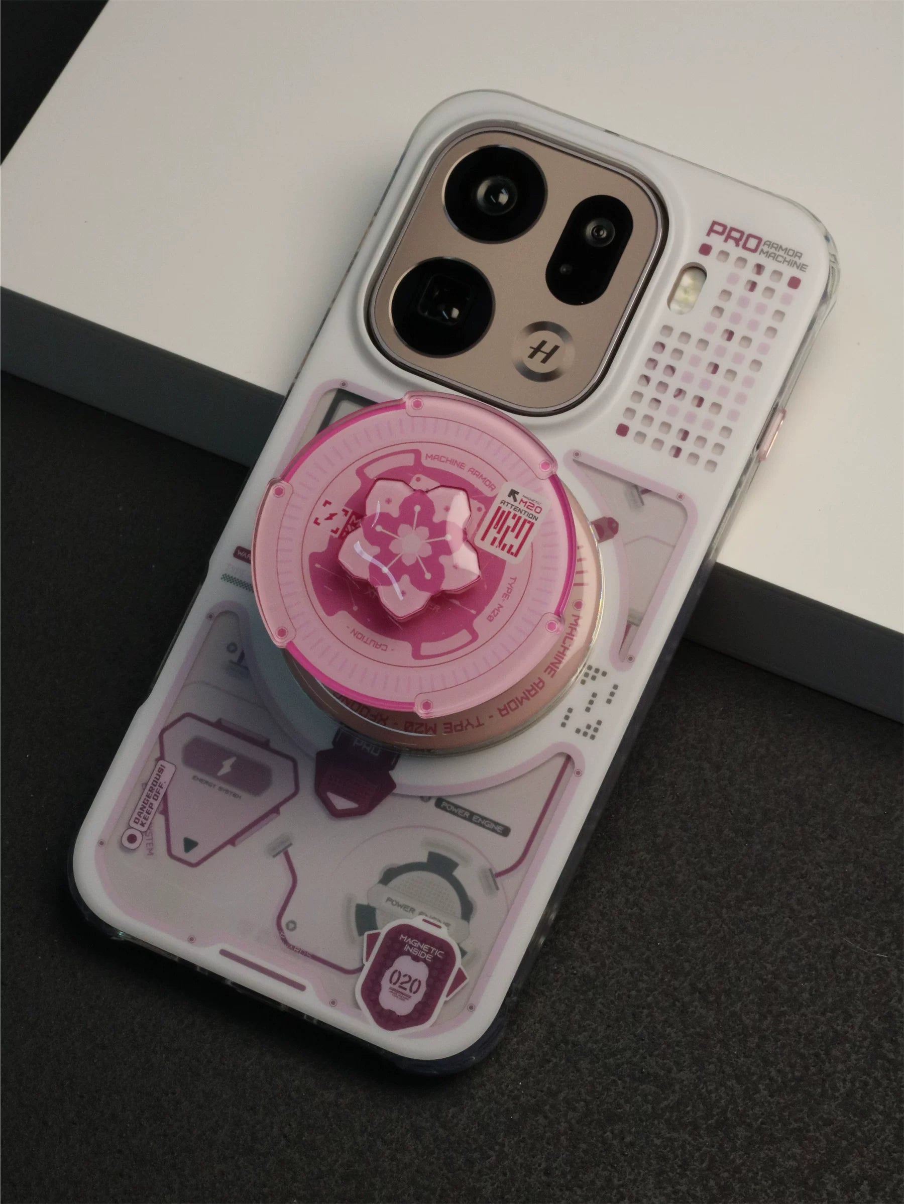 ohdel Original | O20 Orbital Sakura Edition - MagSafe Armor Case for OPPO