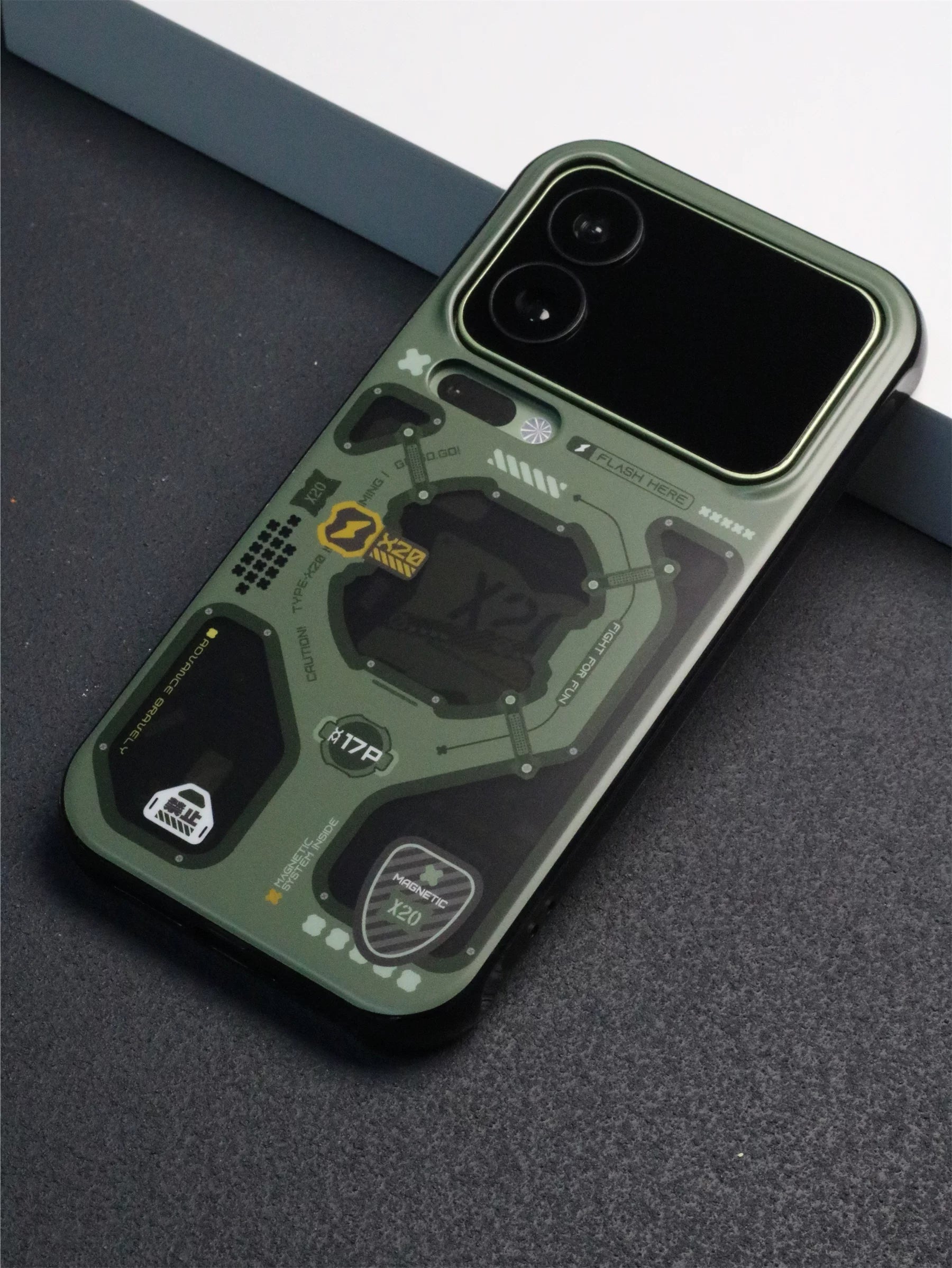ohdel Original | X20 Nexus Forest Green - MagSafe Armor Case for Xiaomi