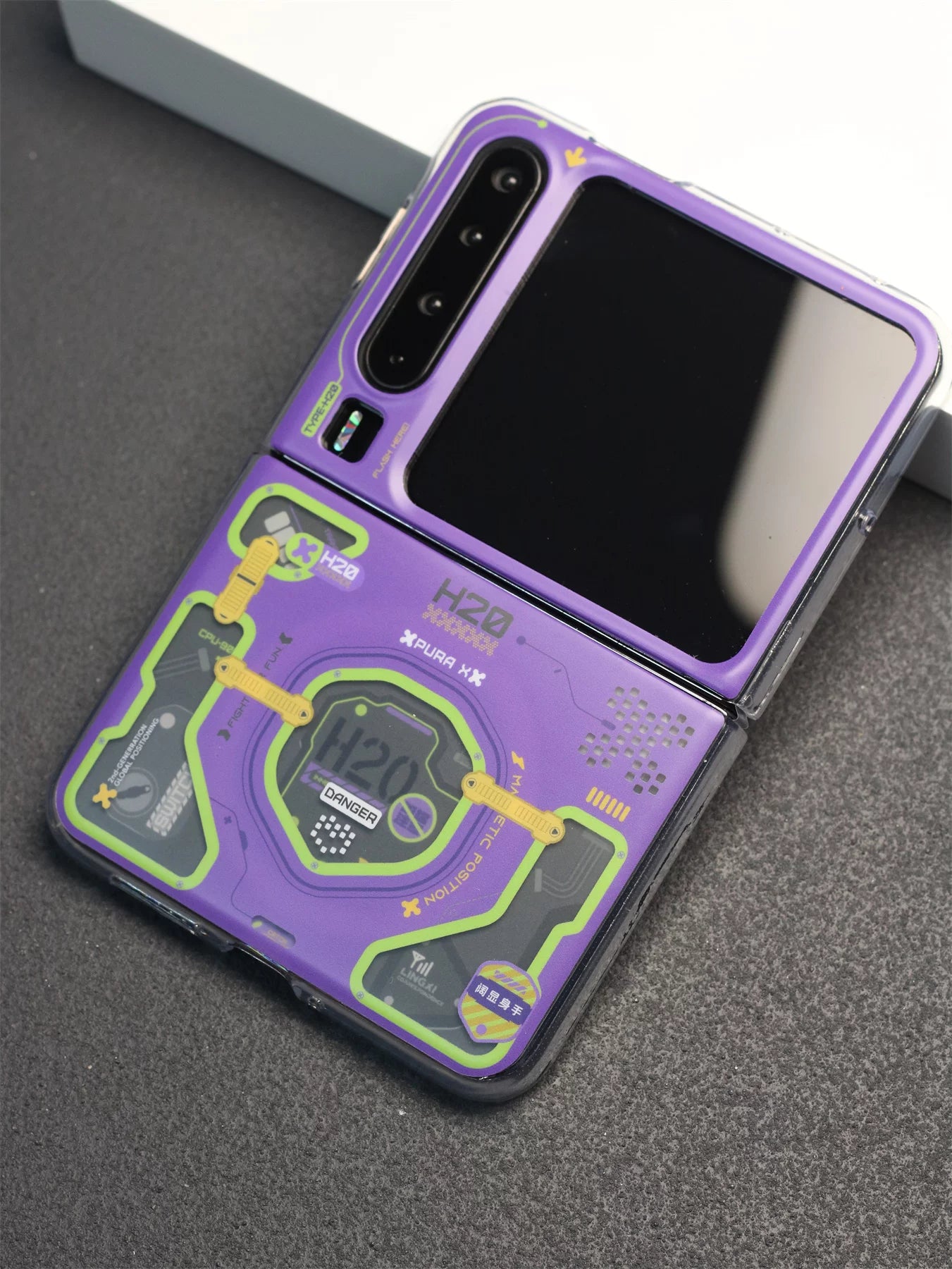 ohdel Original |  Cyber Purple - MagSafe Armor Case for Huawei