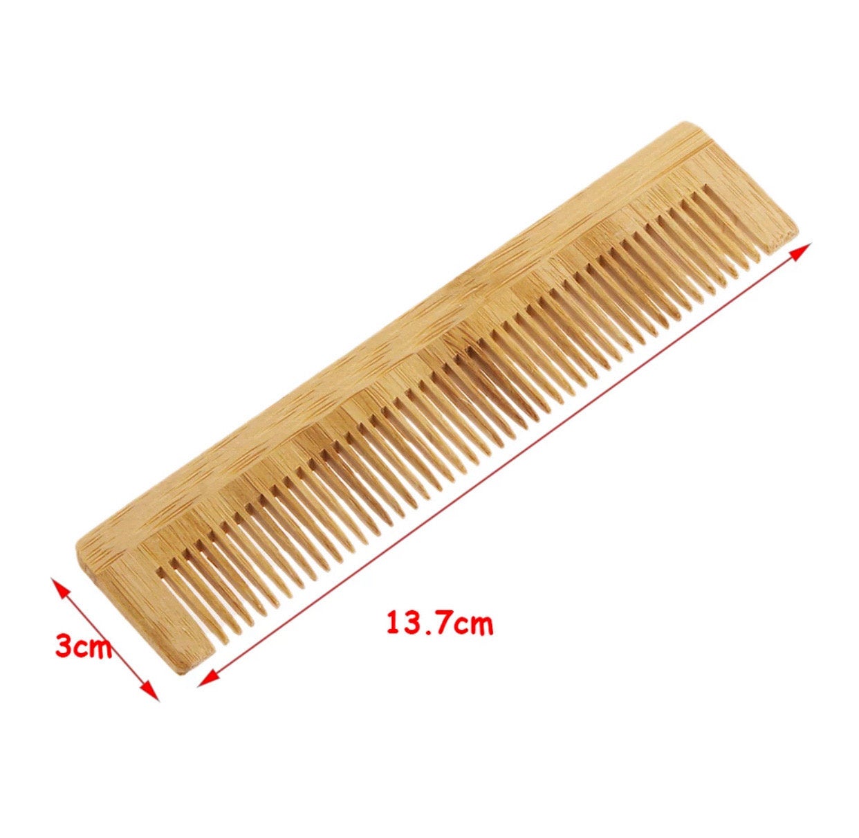 Organic Natural Wood Comb | Eco-Friendly Choice