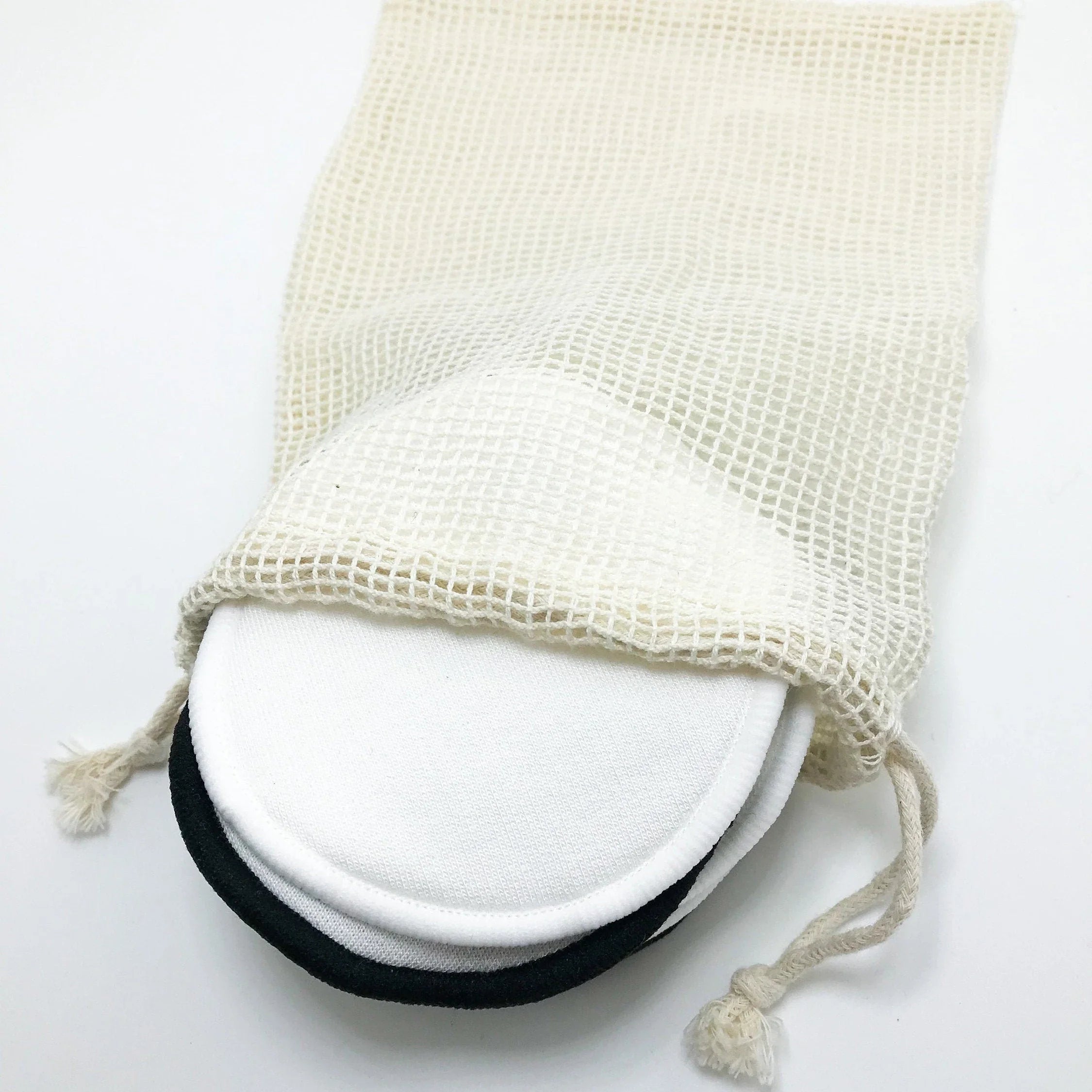 Cotton Facial Pads - Sustainable Natural Wood Design (10 Pack)