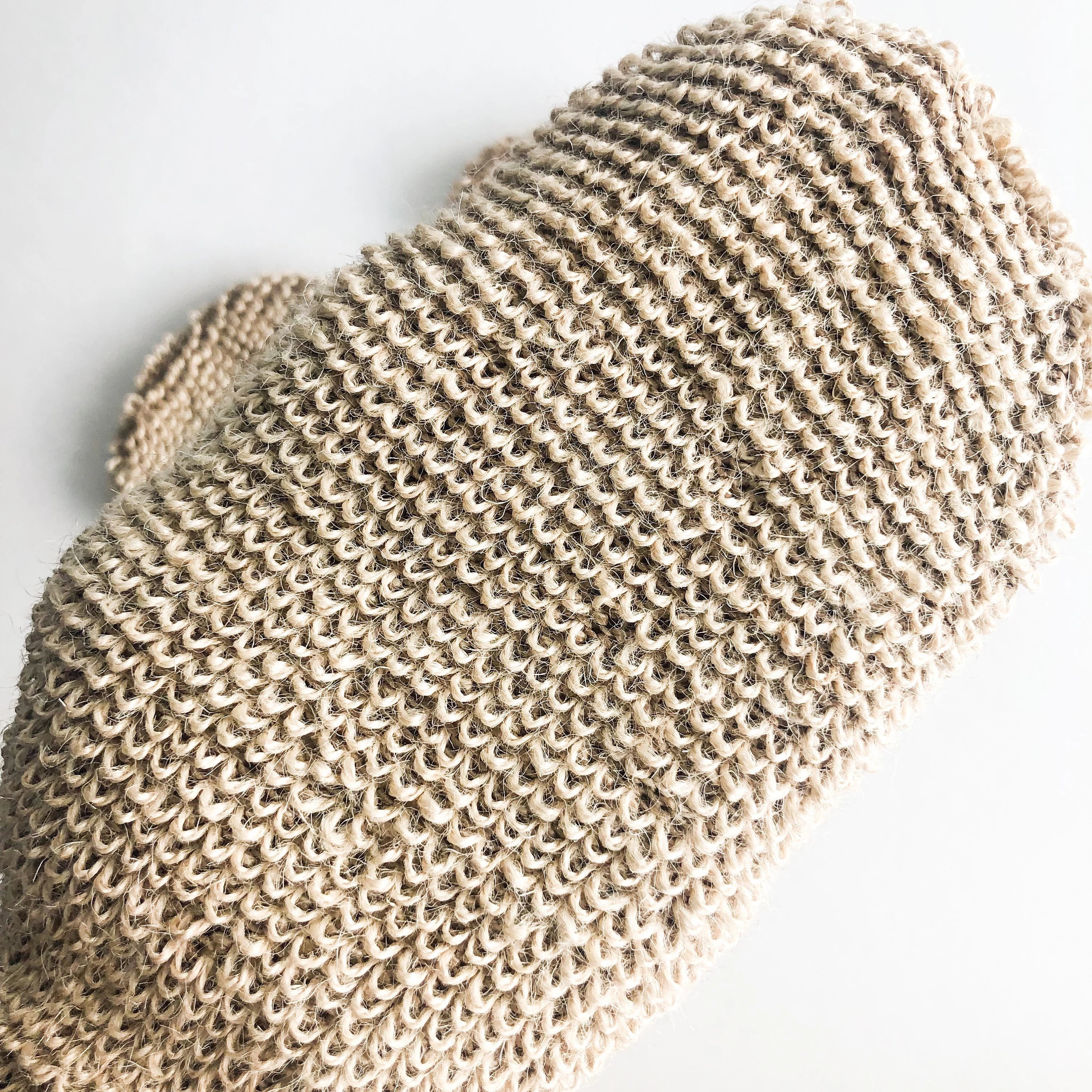 Professional Natural Wood Exfoliating Jute Mitt - Modern Eco-Design