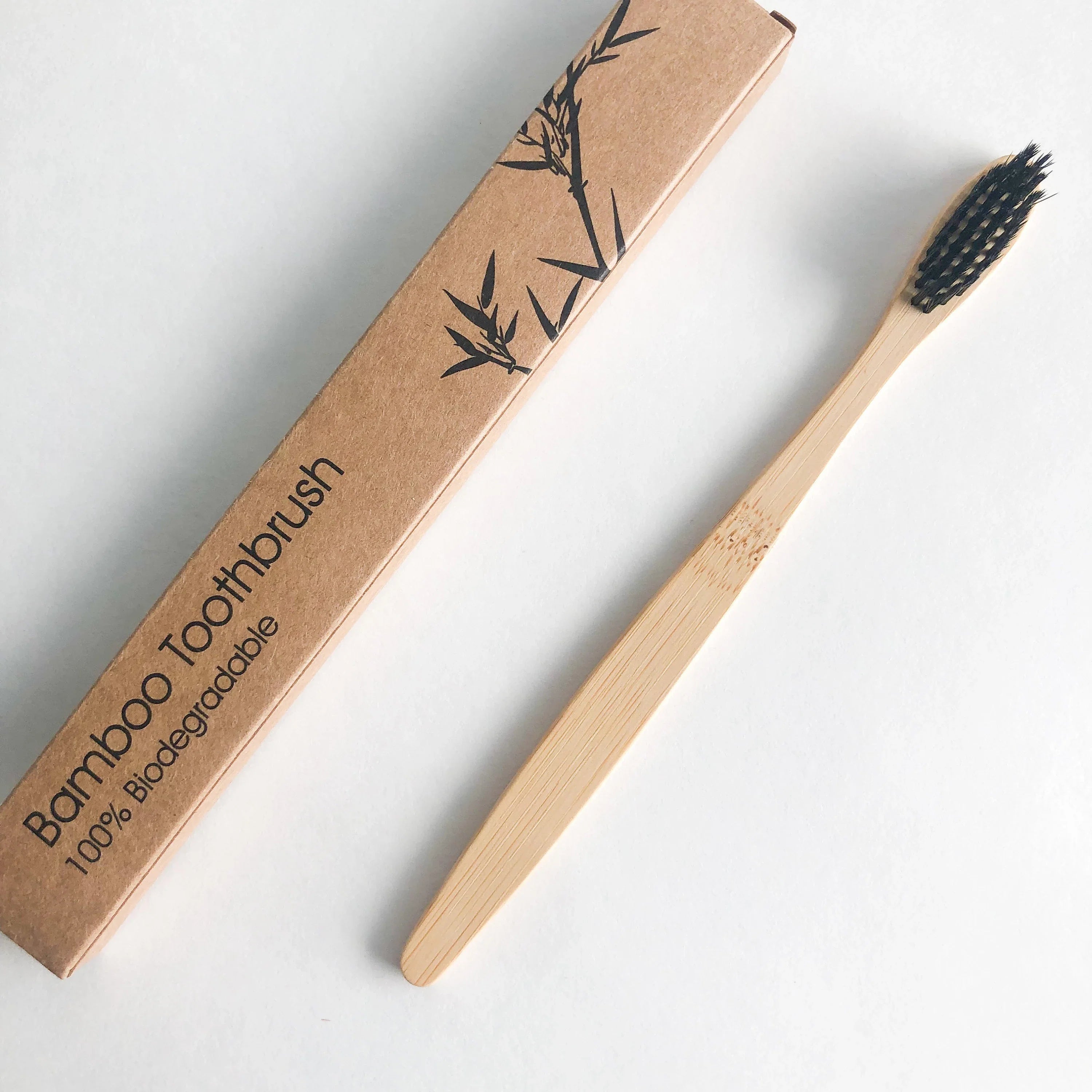 Plastic-Free Natural Wood Eco Friendly Toothbrush | Eco-Friendly Choice
