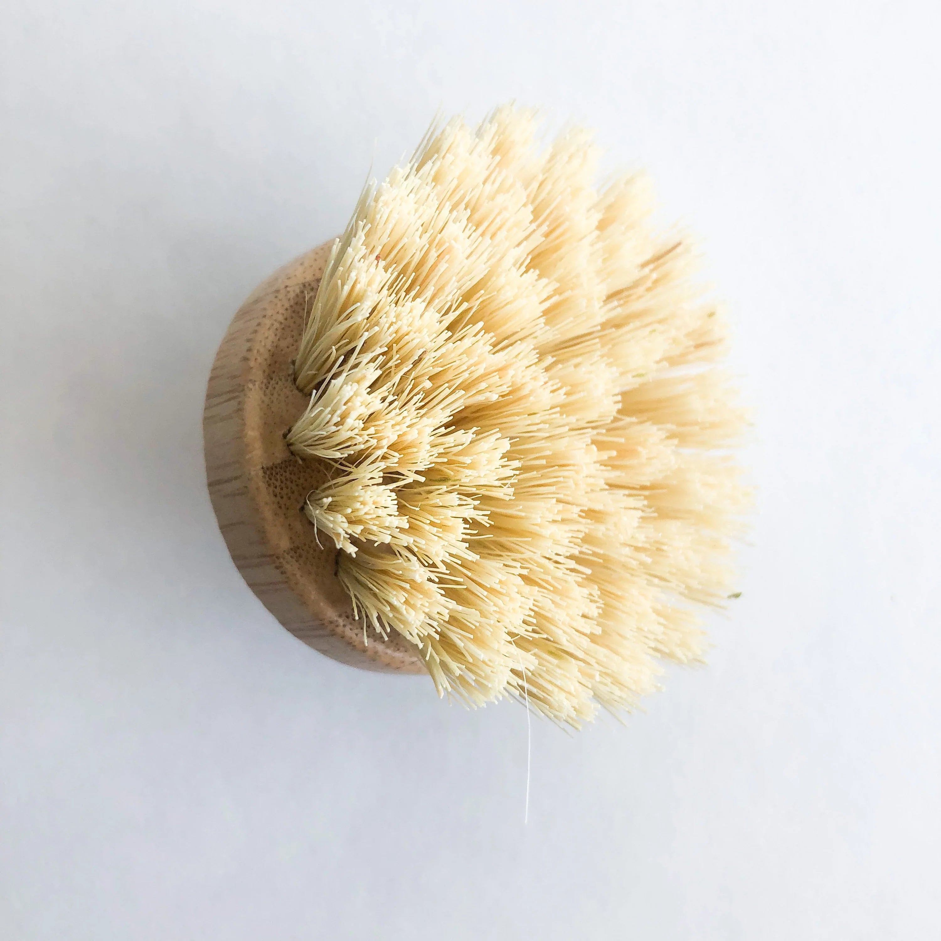 Eco-Friendly Natural Wood Sisal Dish Brush With Replaceable Head - Modern Eco...