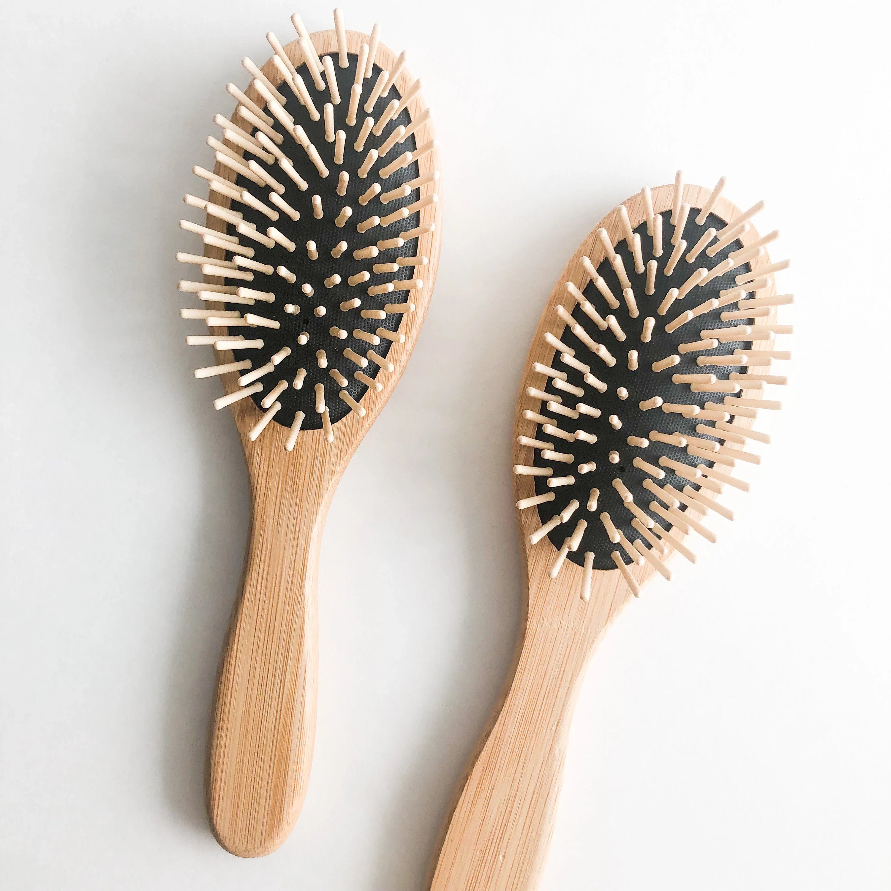 Organic Natural Wood Hair Brush | Eco-Friendly Choice