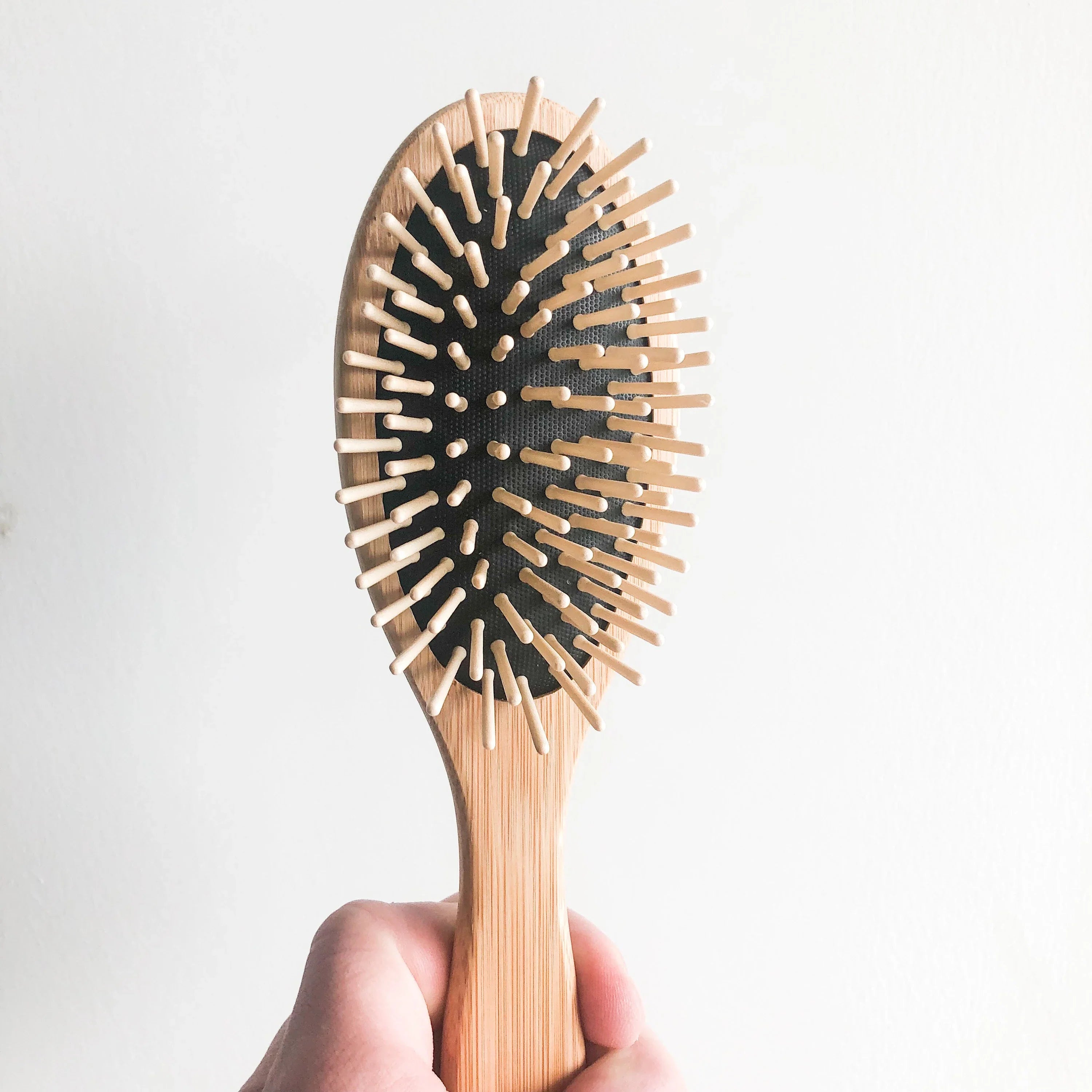 Organic Natural Wood Hair Brush | Eco-Friendly Choice