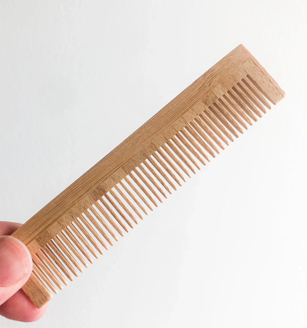 Organic Natural Wood Comb | Eco-Friendly Choice