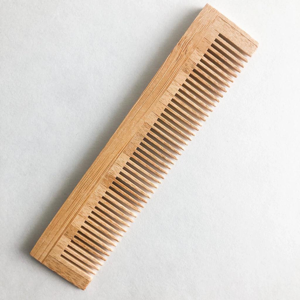 Organic Natural Wood Comb | Eco-Friendly Choice