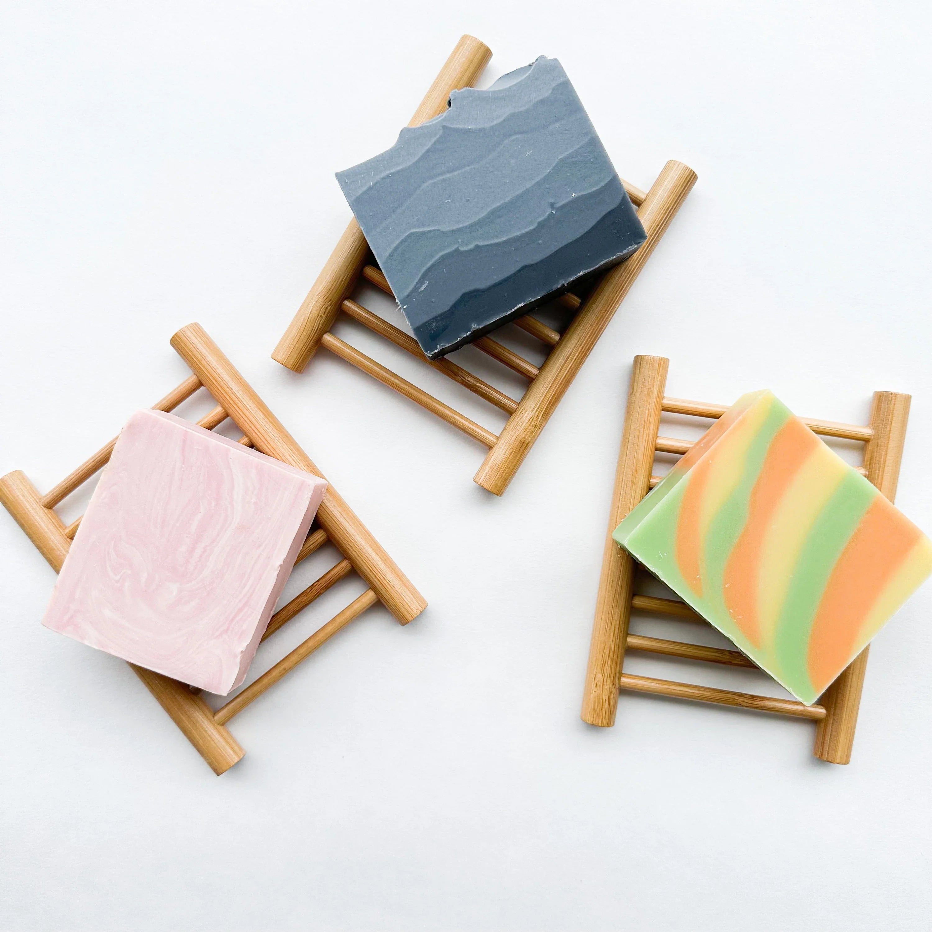 Plastic-Free Natural Wood Soap Dish | Eco-Friendly Choice