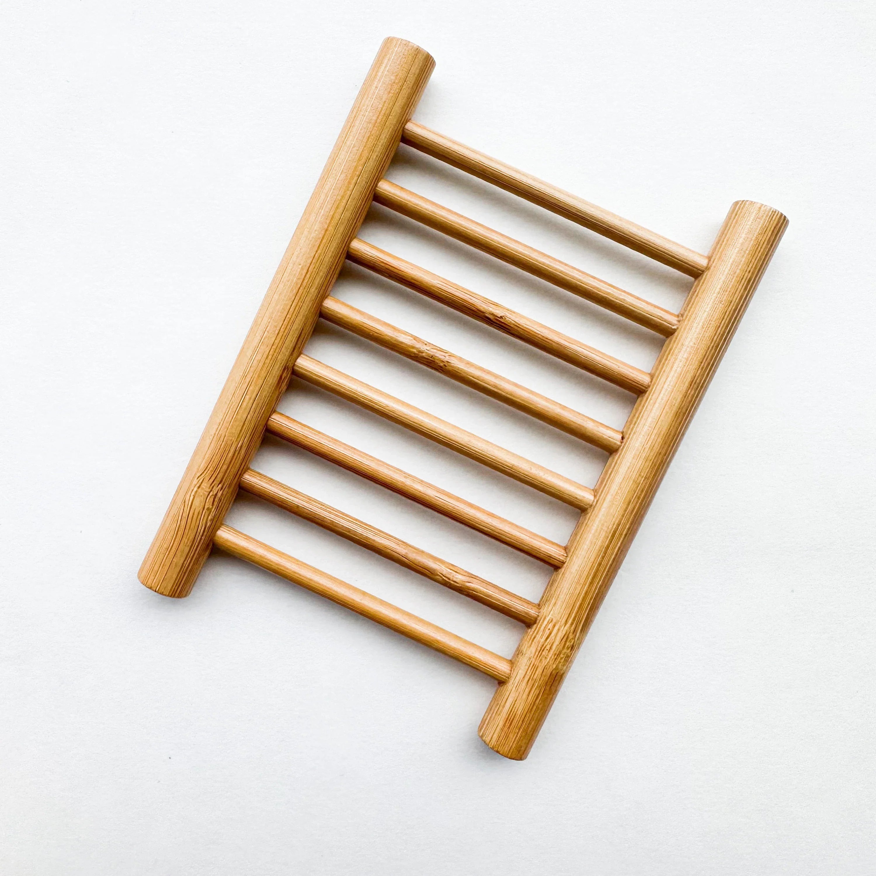 Plastic-Free Natural Wood Soap Dish | Eco-Friendly Choice
