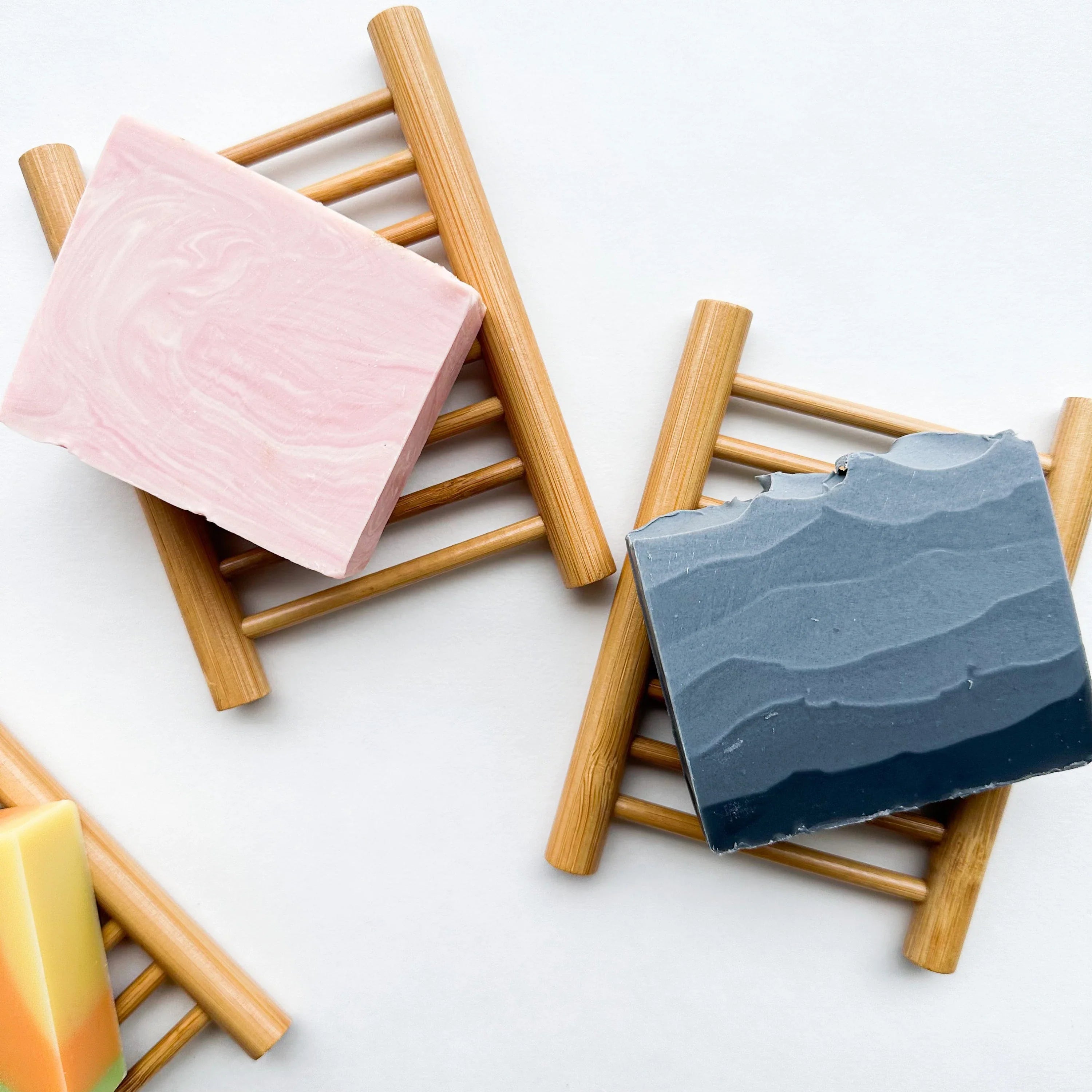Plastic-Free Natural Wood Soap Dish | Eco-Friendly Choice