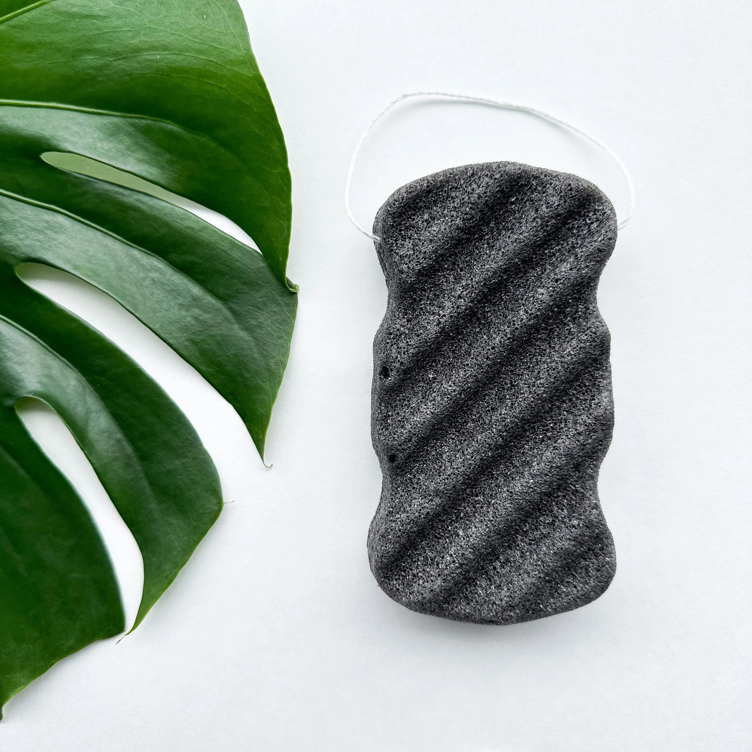 Konjac Body Sponge - Zero Waste Natural Wood Design