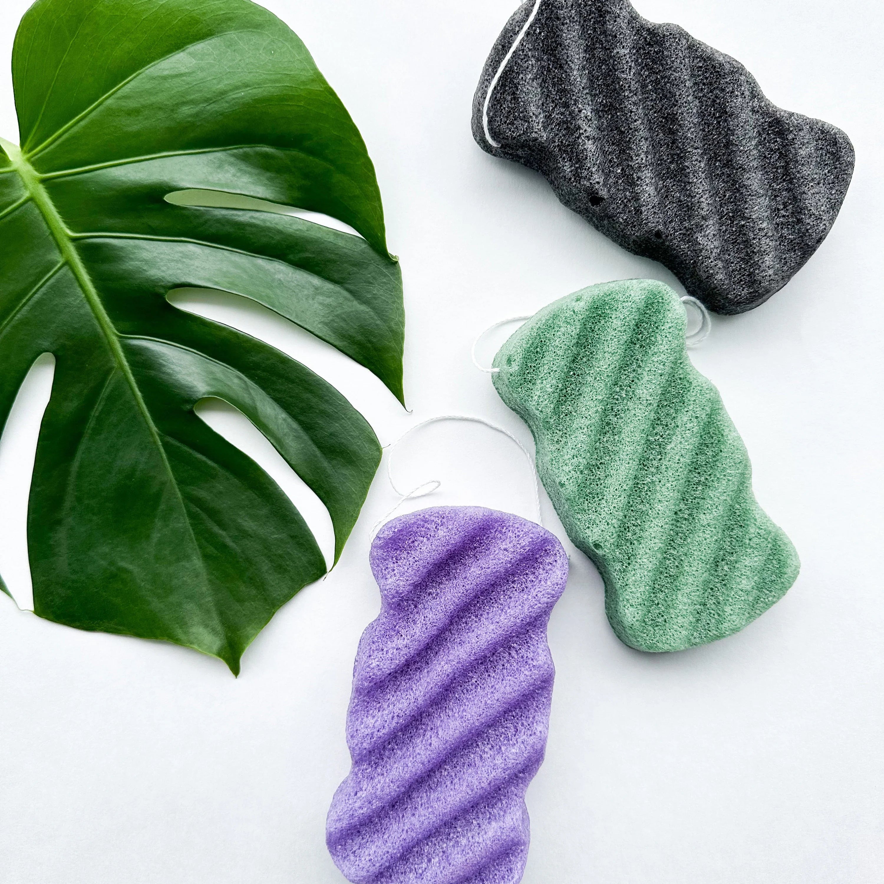 Konjac Body Sponge - Zero Waste Natural Wood Design