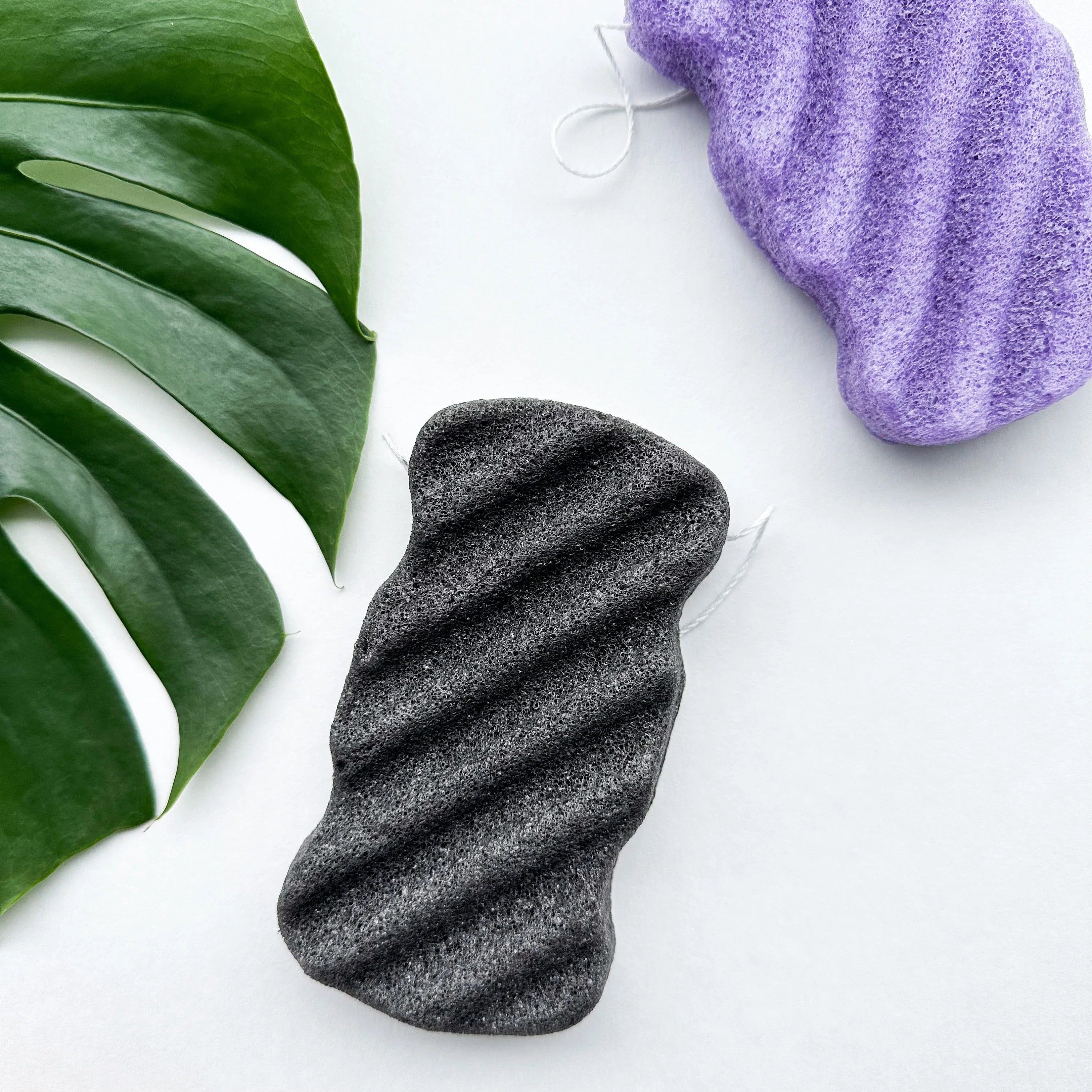 Konjac Body Sponge - Zero Waste Natural Wood Design