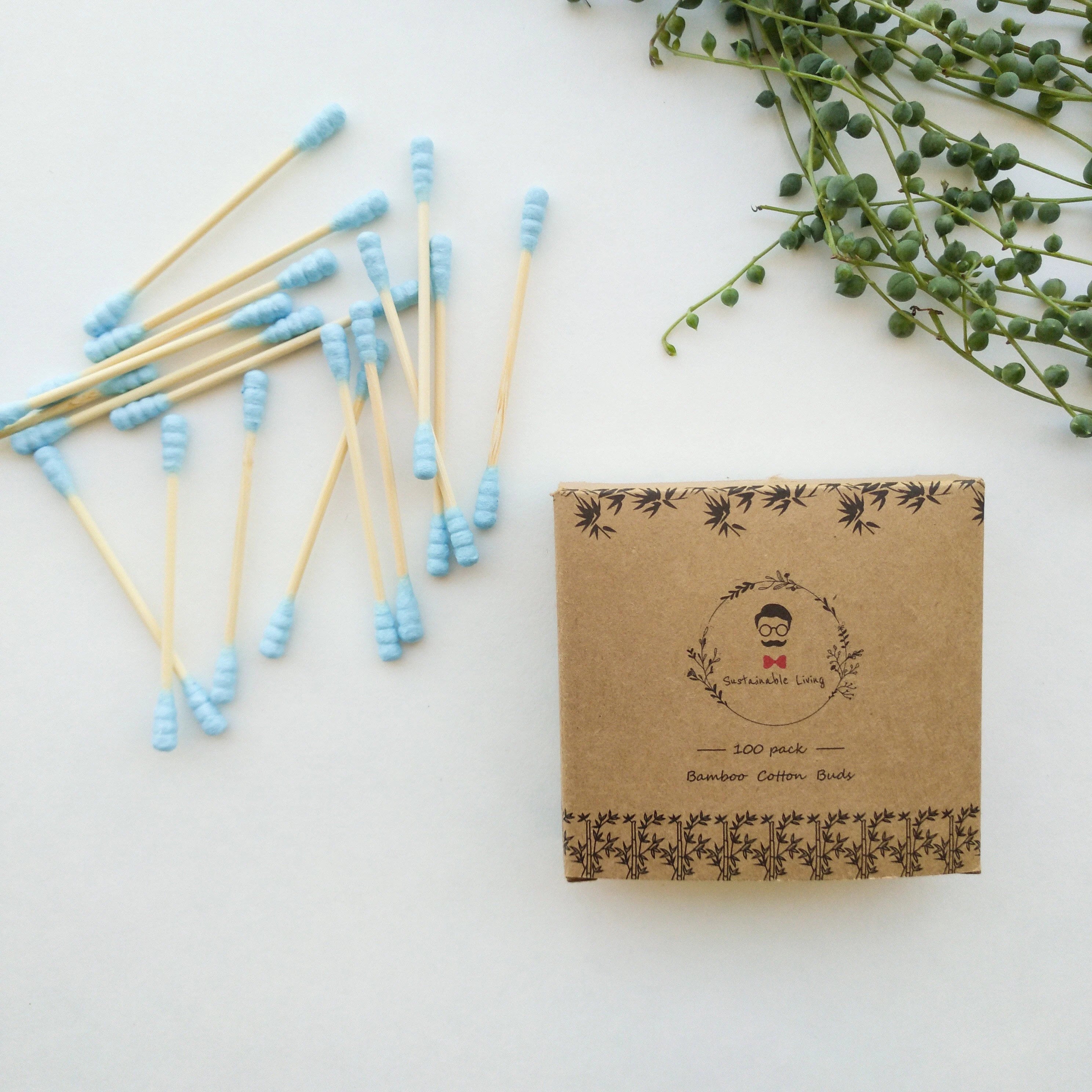 Biodegradable Cotton Buds - Eco-Friendly Natural Wood Design
