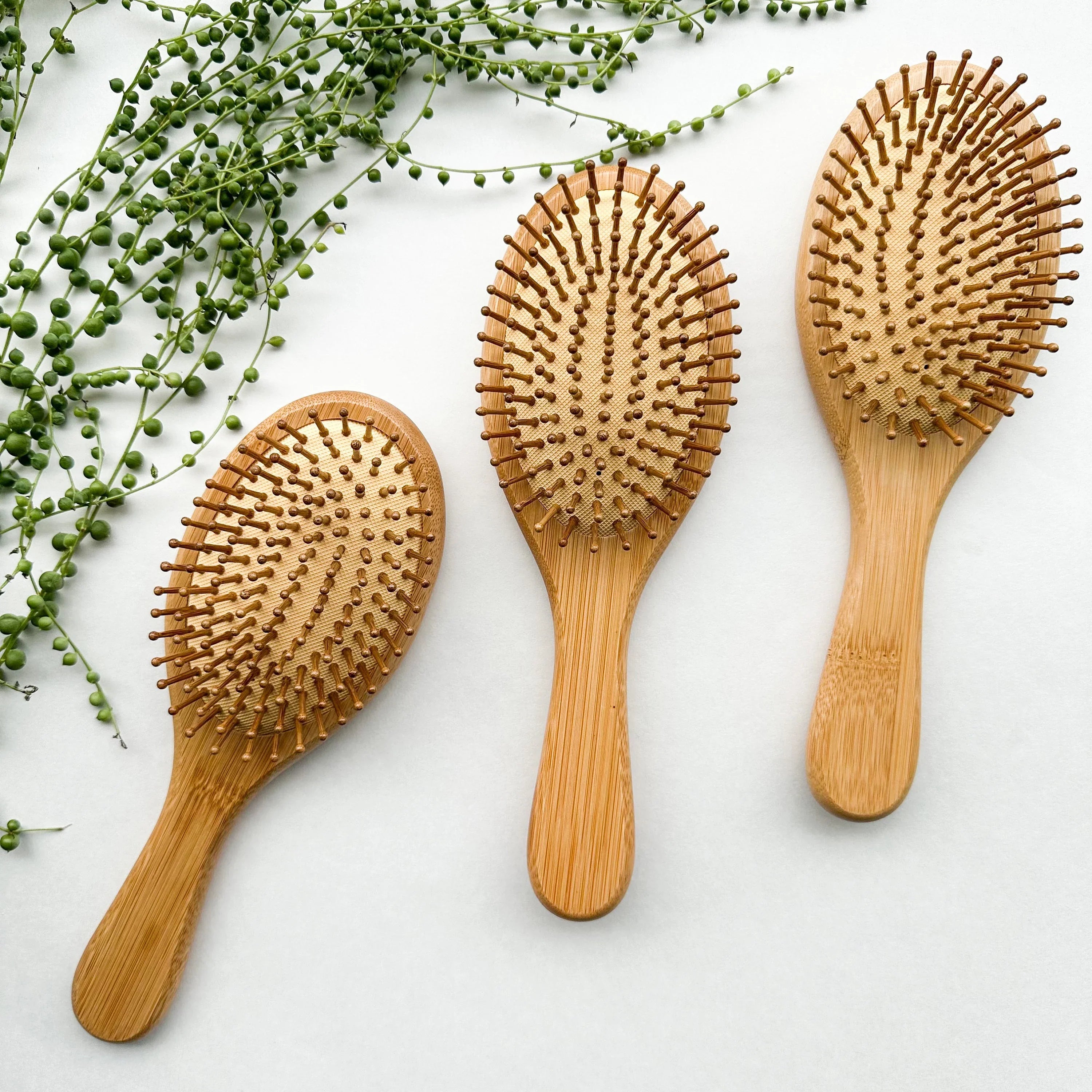 Hair Brush - Premium Natural Wood Design