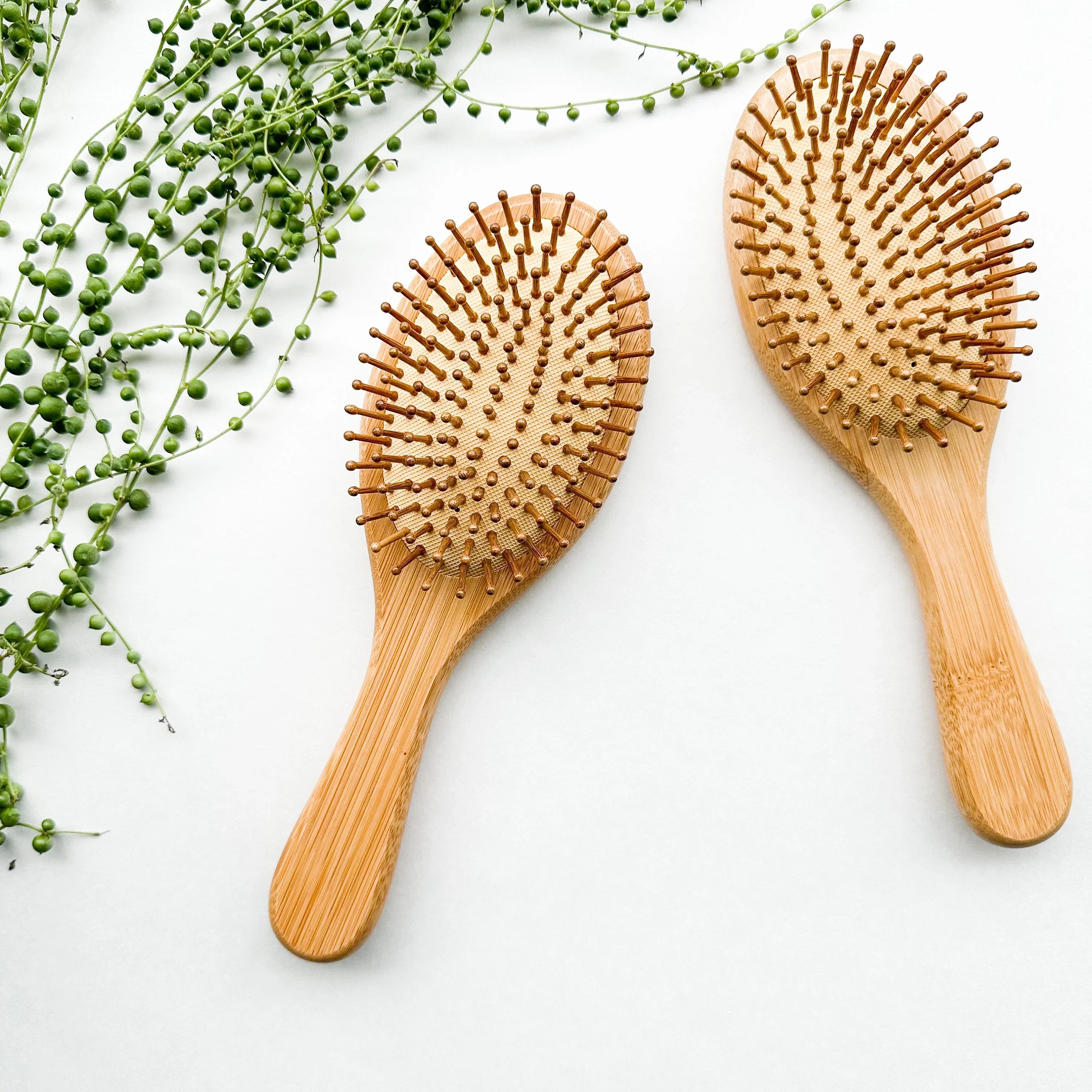 Hair Brush - Premium Natural Wood Design